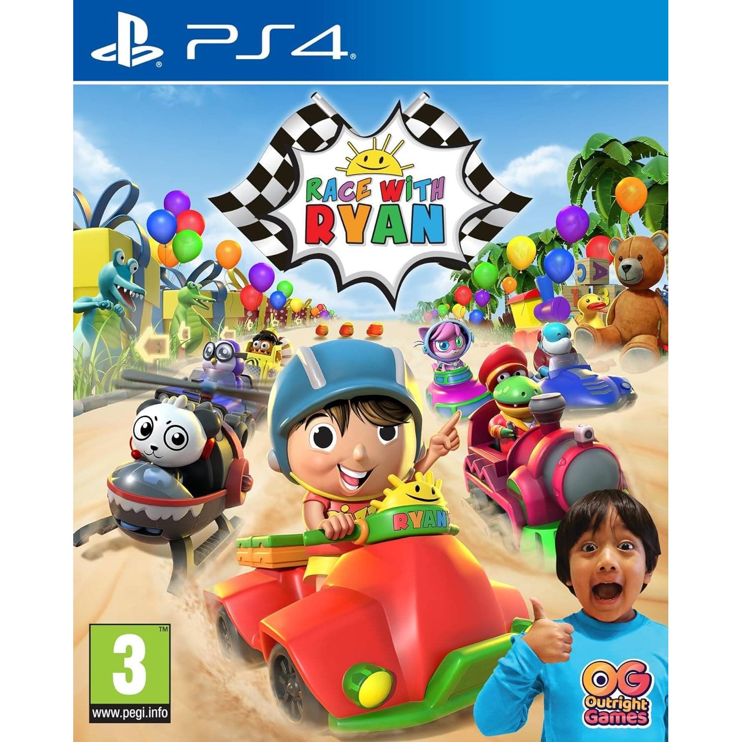 Buy PS4,Race with Ryan (PS4) - Gadcet UK | UK | London | Scotland | Wales| Ireland | Near Me | Cheap | Pay In 3 | Video Game Software