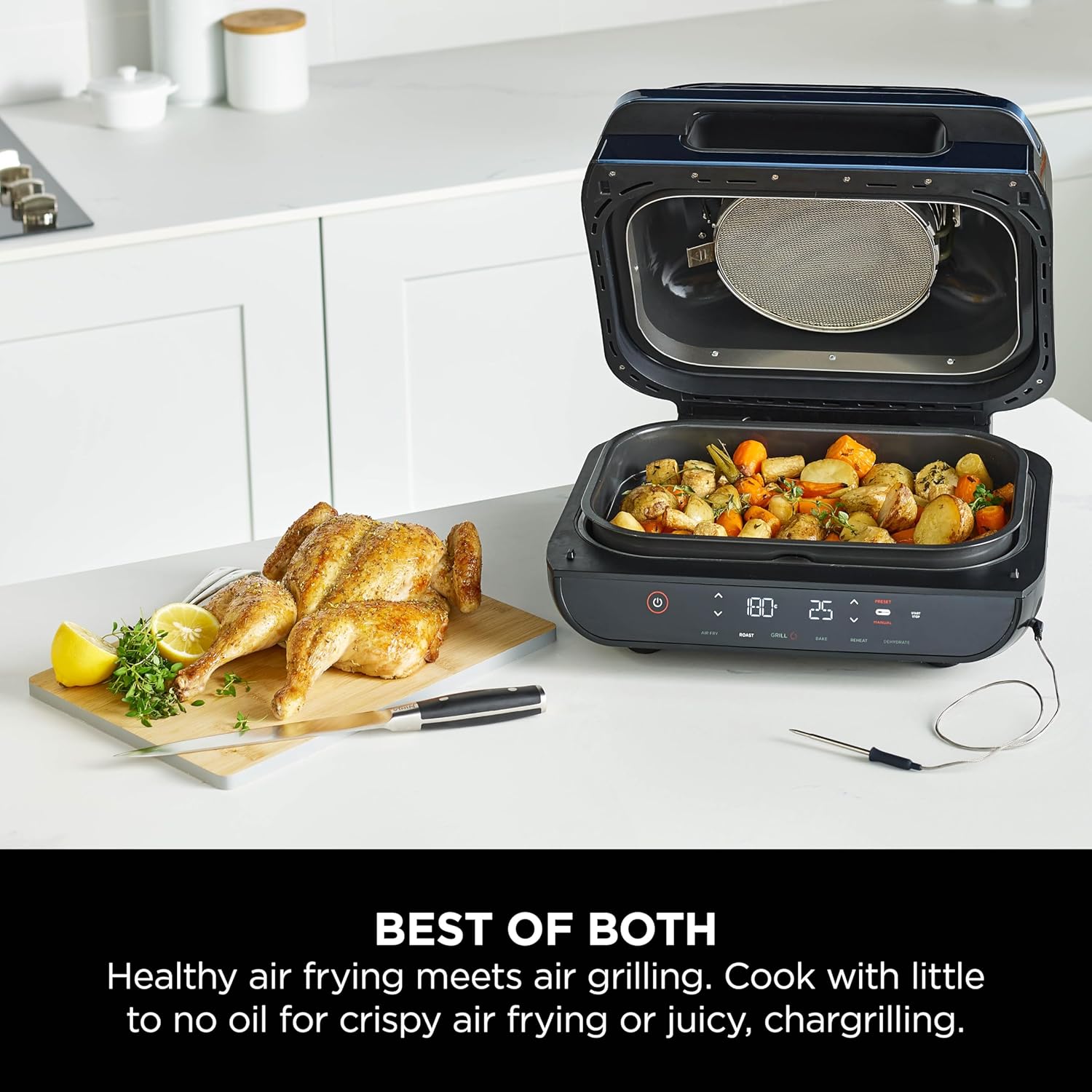 Buy NINJA,Ninja Foodi Max AG551UK Health Grill & Air Fryer - Grey - Gadcet UK | UK | London | Scotland | Wales| Near Me | Cheap | Pay In 3 | Food Cookers & Steamers
