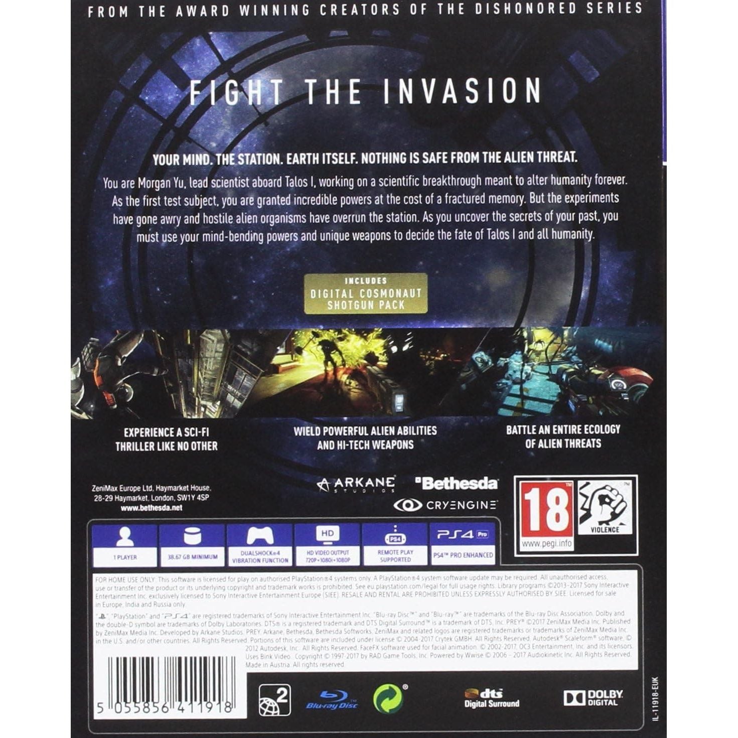 Buy PS4,Prey (PS4) - Gadcet UK | UK | London | Scotland | Wales| Ireland | Near Me | Cheap | Pay In 3 | Video Game Software