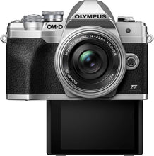 Olympus OM-D E-M10 Mark IV Black Body with Black M.Zuiko Digital ED 14-42mm F3.5-5.6 EZ Lens Kit