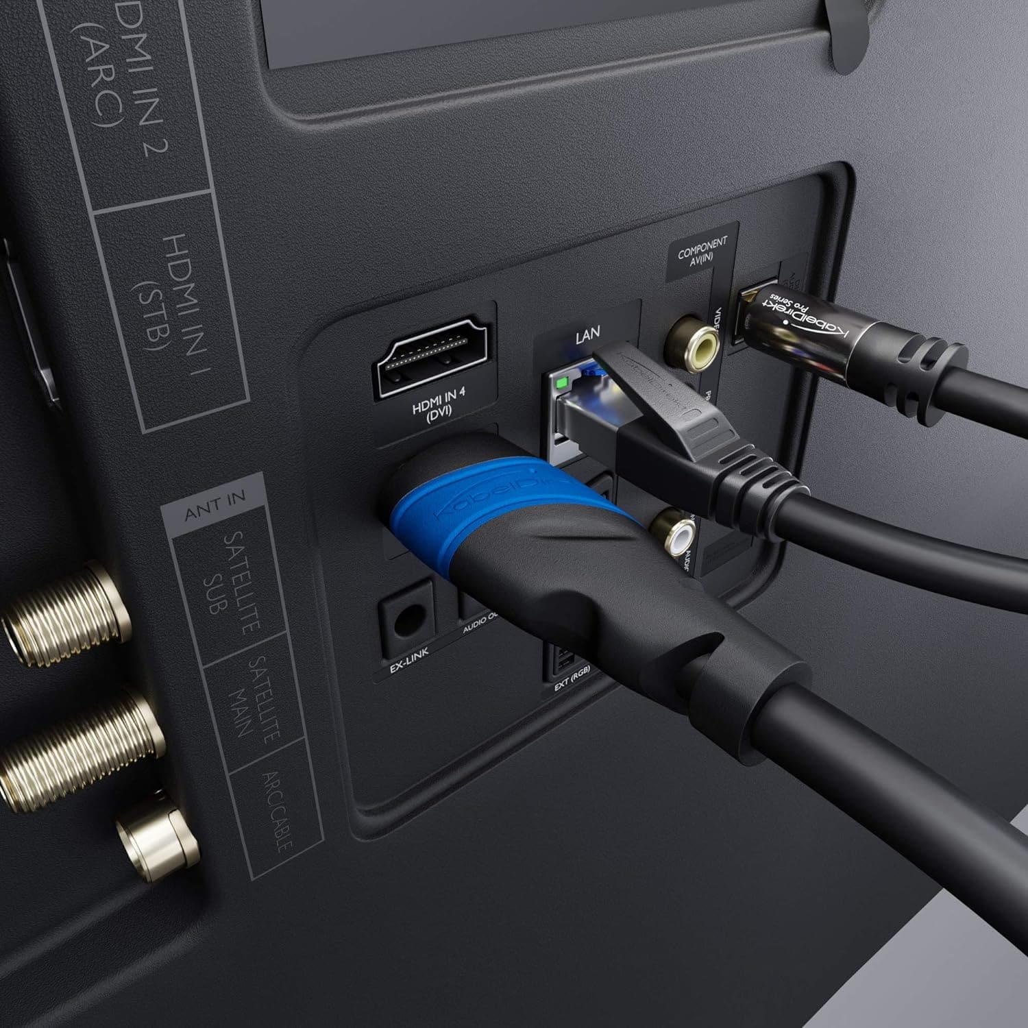 Buy KabelDirekt,KabelDirekt HDMI Cable 4K – 20m – with A.I.S Shielding - High Speed HDMI lead with Ethernet - Black - Gadcet UK | UK | London | Scotland | Wales| Ireland | Near Me | Cheap | Pay In 3 | Electronics