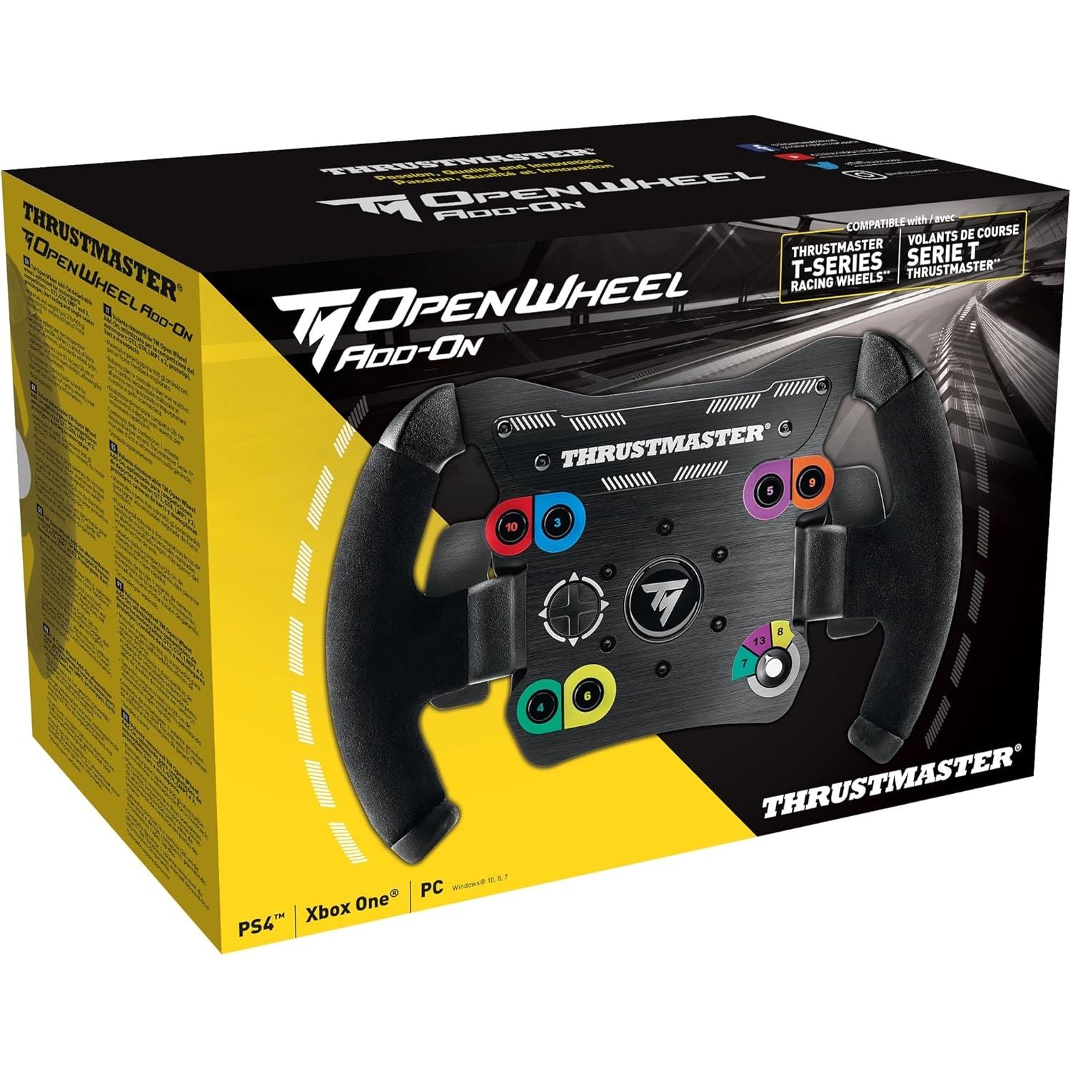 Buy Thrustmaster,Thrustmaster TM Open Wheel Add-On – High-Performance Racing Wheel, Ergonomic Design for PC, PS4, PS5, Xbox One, Xbox Series X|S - Gadcet UK | UK | London | Scotland | Wales| Near Me | Cheap | Pay In 3 | Home Game Console Accessories