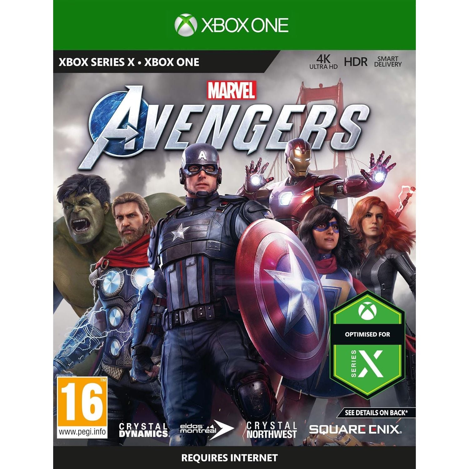 Buy Xbox One,Marvel's Avengers - Xbox One Game - Gadcet UK | UK | London | Scotland | Wales| Near Me | Cheap | Pay In 3 | Video Game Software