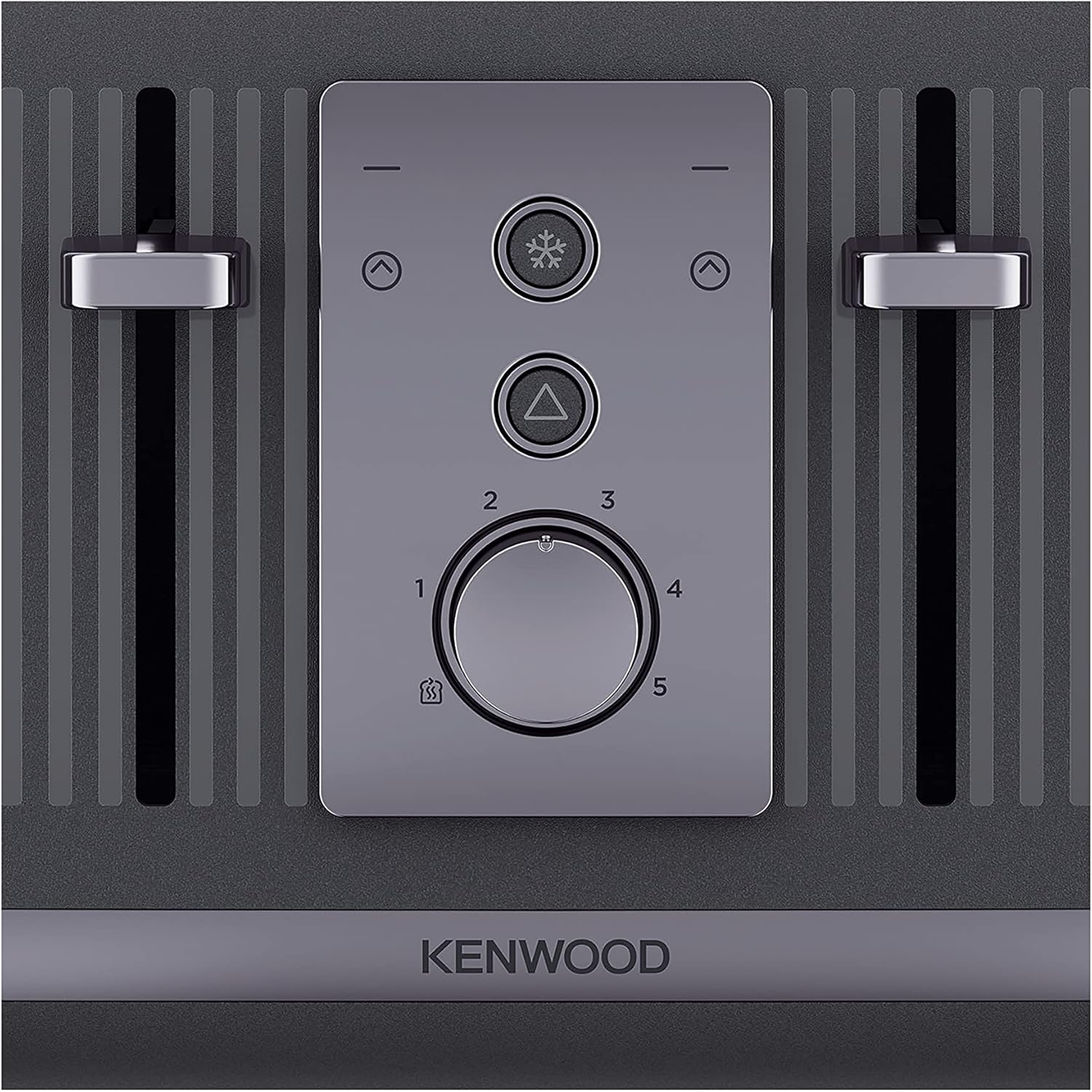 Buy Kenwood,Kenwood Dusk Toaster, 4 Slot Toaster, Reheat, 5 Browning Settings, Defrost and Cancel Functions, Pull Crumb Tray, TFP30.000GY, 1800W, Slate Grey - Gadcet UK | UK | London | Scotland | Wales| Near Me | Cheap | Pay In 3 | Toasters