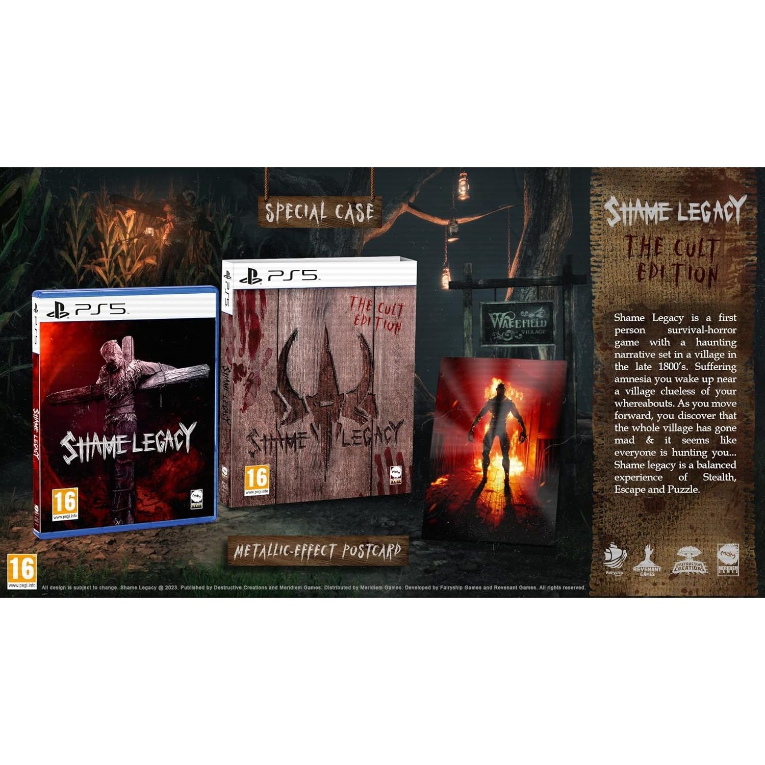 Buy PlayStation,Shame Legacy: The Cult Edition - PS5 Game - Gadcet UK | UK | London | Scotland | Wales| Near Me | Cheap | Pay In 3 | Video Game Software