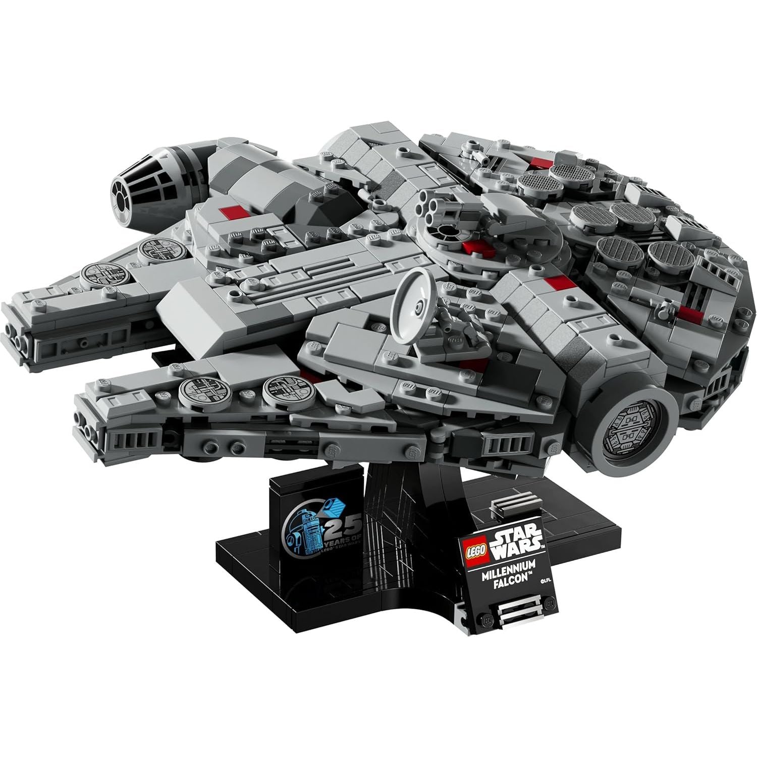 Buy LEGO,LEGO Star Wars Millenium Falcon 25th Anniversary Set for Adults, Collectible A New Hope Starship Vehicle Model Kit, Home or Office Décor, Birthday Gifts for Men, Women and Fans - Gadcet UK | UK | London | Scotland | Wales| Near Me | Cheap | Pay In 3 | Interlocking Blocks