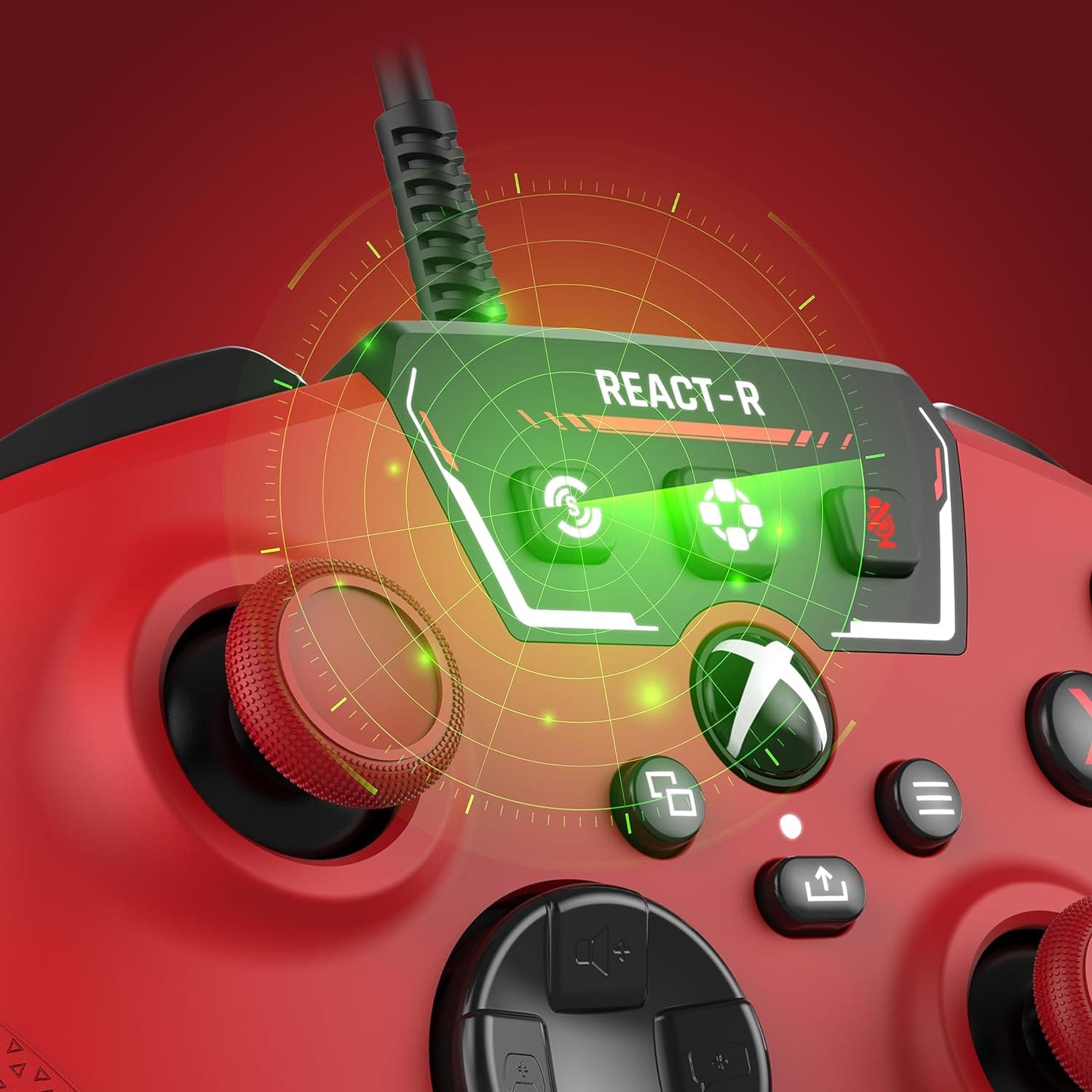 Buy Turtle Beach,Turtle Beach React-R Controller Red- Xbox Series X|S, Xbox One and PC - Gadcet UK | UK | London | Scotland | Wales| Near Me | Cheap | Pay In 3 | Game Controllers