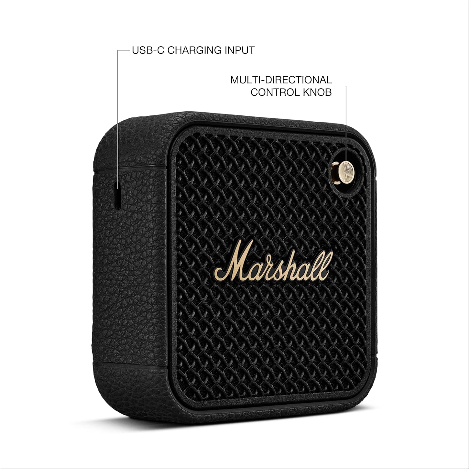 Buy Marshall,Marshall Willen II Portable Bluetooth Speaker - Black & Gold - Gadcet UK | UK | London | Scotland | Wales| Near Me | Cheap | Pay In 3 | Speakers