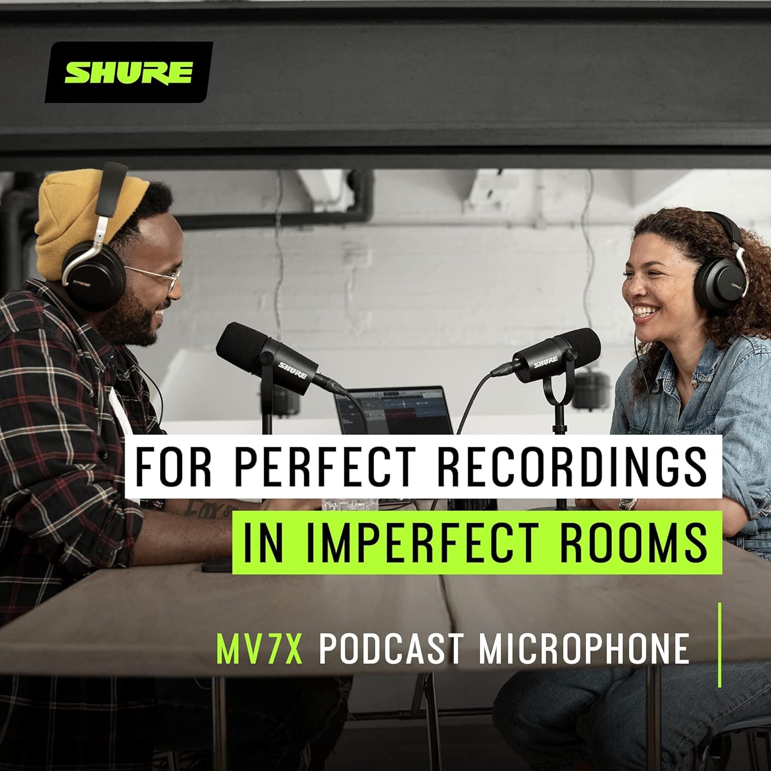 Buy Shure,Shure MV7X XLR Podcast Microphone - Dynamic, Voice-Isolating, Metal Construction, Optimized Frequency, Stand Compatible - Black - Gadcet UK | UK | London | Scotland | Wales| Near Me | Cheap | Pay In 3 | Microphones