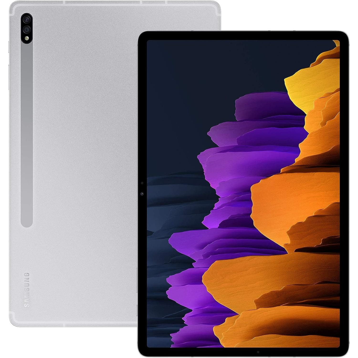 Buy Samsung,Samsung Tab S7 Plus - 12.4 Inches - 128GB Storage - Wi-Fi - Silver - Gadcet UK | UK | London | Scotland | Wales| Ireland | Near Me | Cheap | Pay In 3 | Tablet Computers