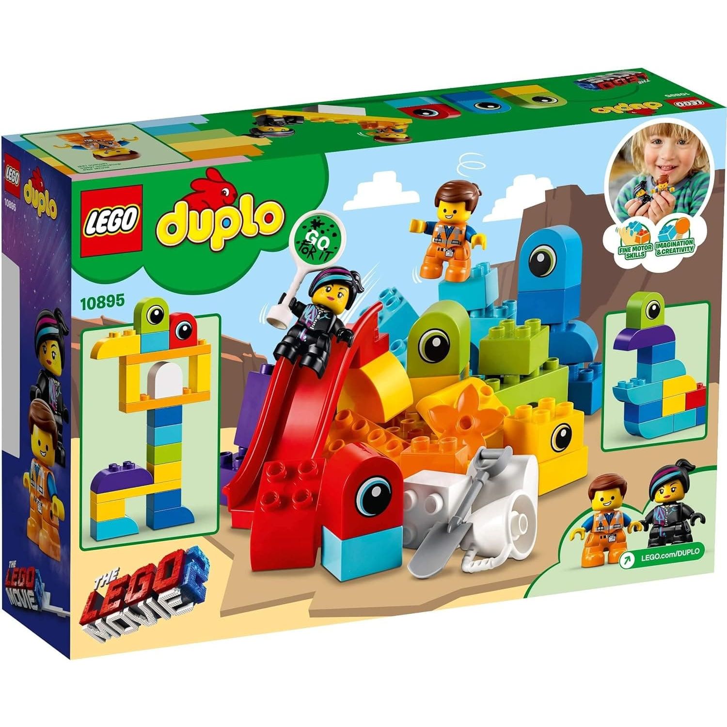 Buy LEGO,LEGO DUPLO 10895 THE MOVIE 2 Emmet and Lucy’s Visitors from the DUPLO Planet - Gadcet UK | UK | London | Scotland | Wales| Ireland | Near Me | Cheap | Pay In 3 | Toys & Games
