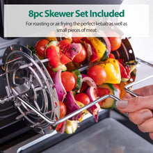 Buy Statesman,Statesman SKAO11015BK Digital Air Fryer Oven with Rotisserie 11 Litre, 1500W, 60 Minute Timer, 360 Hot Air Circulation, 10 Cooking Programs, Basket & Skewer Set Included - Gadcet UK | UK | London | Scotland | Wales| Ireland | Near Me | Cheap | Pay In 3 | Deep Fryers