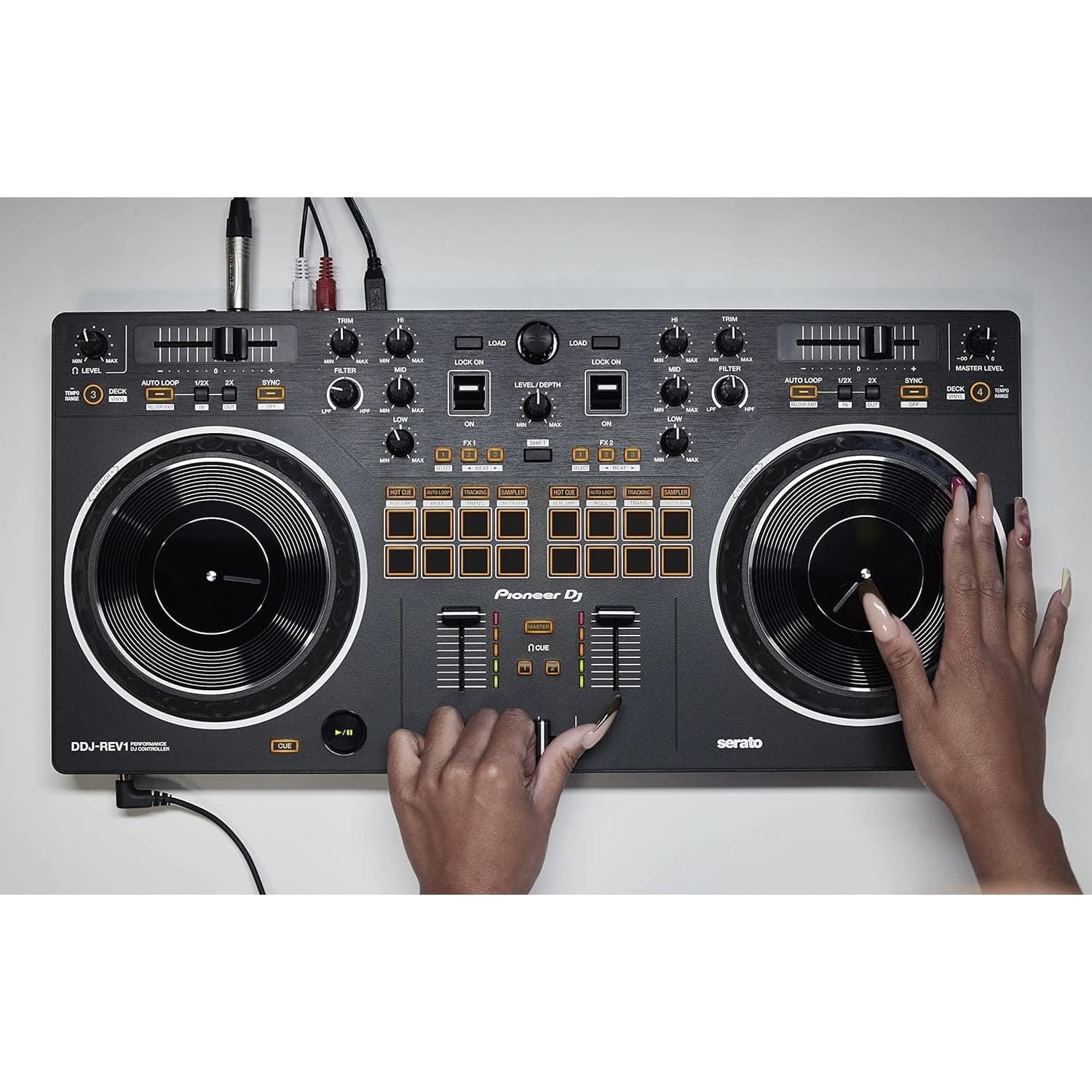 Buy Pioneer,Pioneer DJ DDJ-REV1 2-Channel DJ Controller - Gadcet UK | UK | London | Scotland | Wales| Near Me | Cheap | Pay In 3 | DJ Systems