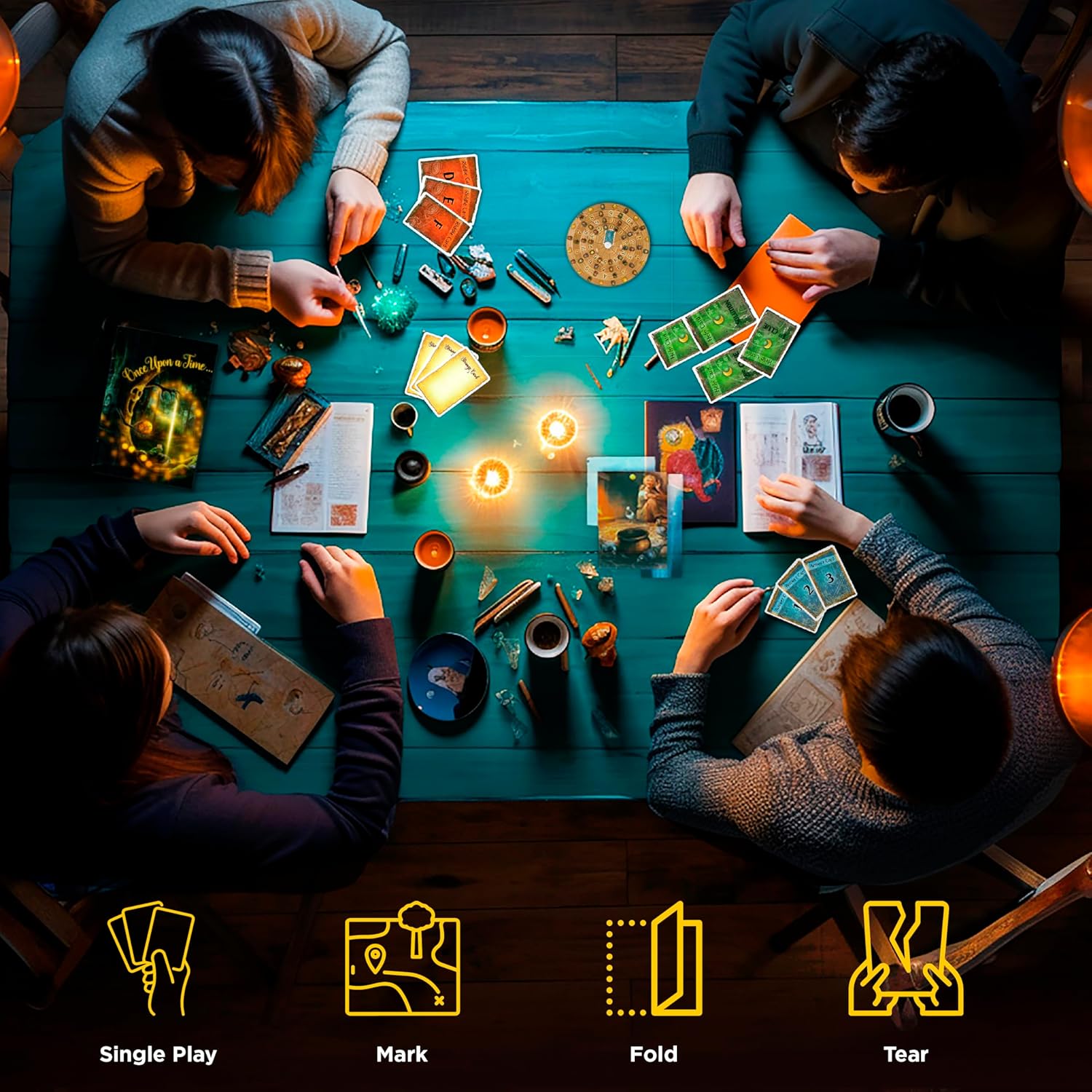 Buy KOSMOS,Thames & Kosmos EXIT: The Enchanted Forest – Escape Room Game, Level 2/5, 1–4 Players, Ages 10+ (692875) - Gadcet UK | UK | London | Scotland | Wales| Near Me | Cheap | Pay In 3 | Toys & Games