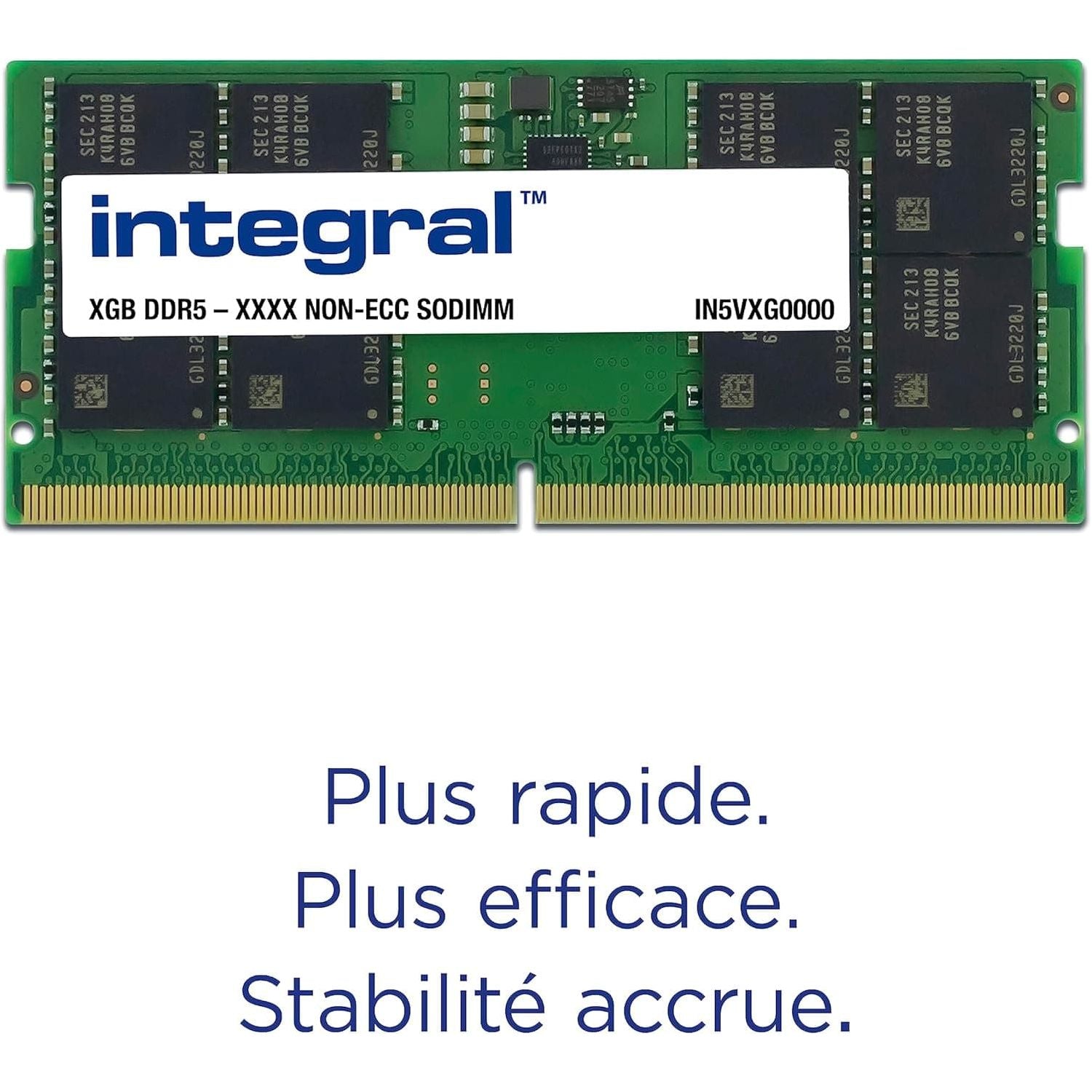 Buy Integral,Integral 8GB DDR5 SO-DIMM RAM 5600MT/s PC5-44800 CL46 Laptop/Notebook/Macbook/NUC Memory Module - Gadcet UK | UK | London | Scotland | Wales| Near Me | Cheap | Pay In 3 | RAM