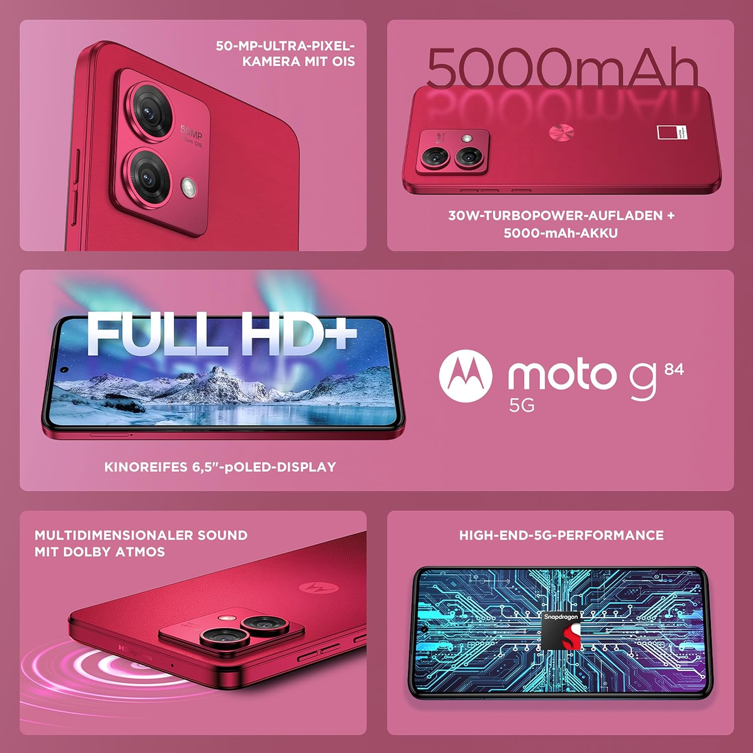 Buy Motorola,Motorola G84 5G - 12GB RAM, 256GB Storage, Viva Magenta - Gadcet UK | UK | London | Scotland | Wales| Near Me | Cheap | Pay In 3 | Mobile & Smart Phones