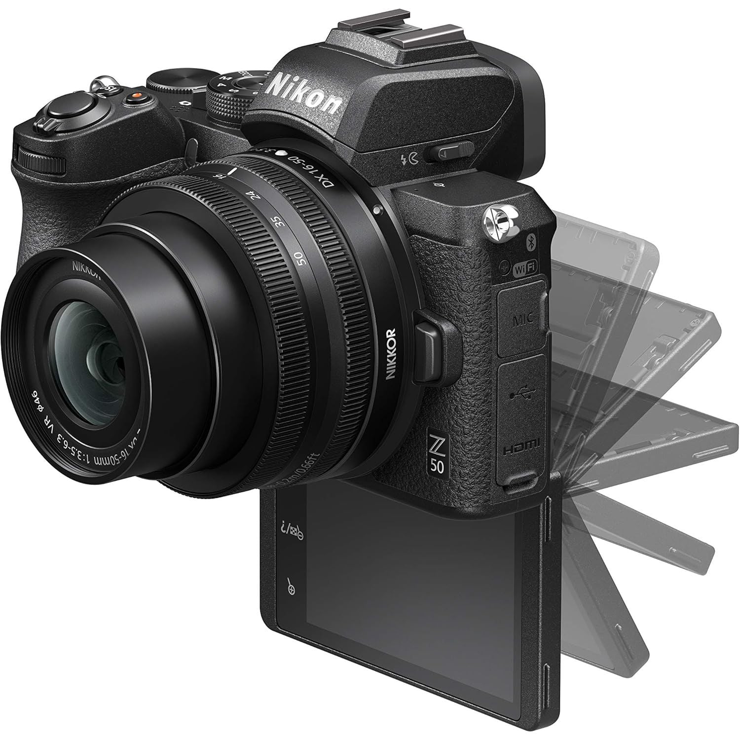 Buy Nikon,Nikon Z50 Mirrorless Camera Kit with Z DX 16-50mm Lens - Gadcet UK | UK | London | Scotland | Wales| Near Me | Cheap | Pay In 3 | Digital Cameras