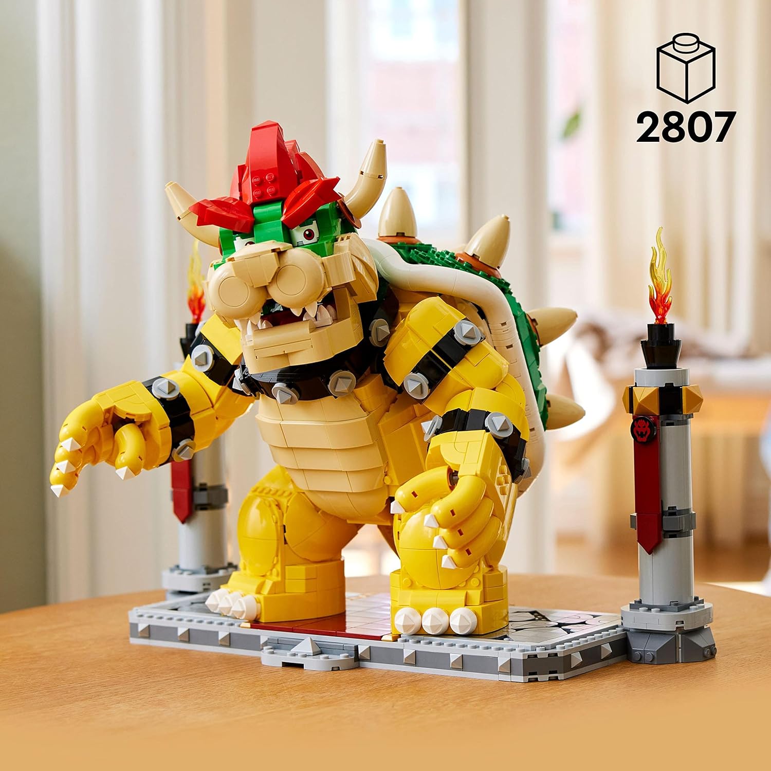 Buy LEGO,LEGO Super Mario The Mighty Bowser, 3D Model Building Kit, Collectible Posable Character Figure with Battle Platform, Memorabilia Gift Idea Set for Adults and Teens 71411 - Gadcet UK | UK | London | Scotland | Wales| Near Me | Cheap | Pay In 3 | Construction Set Toys