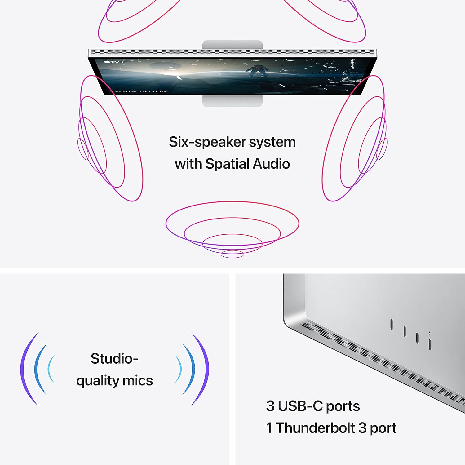 Buy Apple,Apple Studio Display 27" 5K Retina with Tilt & Height Adjustable Stand, Nano-Texture Glass - Silver - Gadcet UK | UK | London | Scotland | Wales| Near Me | Cheap | Pay In 3 | Computer Monitors