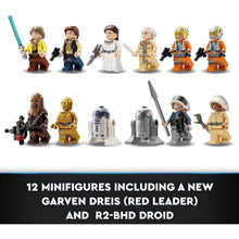 LEGO Star Wars: A New Hope Yavin 4 Rebel Base Set with 10 Minifigures including Luke Skywalker, Princess Leia, Chewbacca, plus 2 Droid Figures, Y-Wing Starfighter and Command Room 75365 - 7