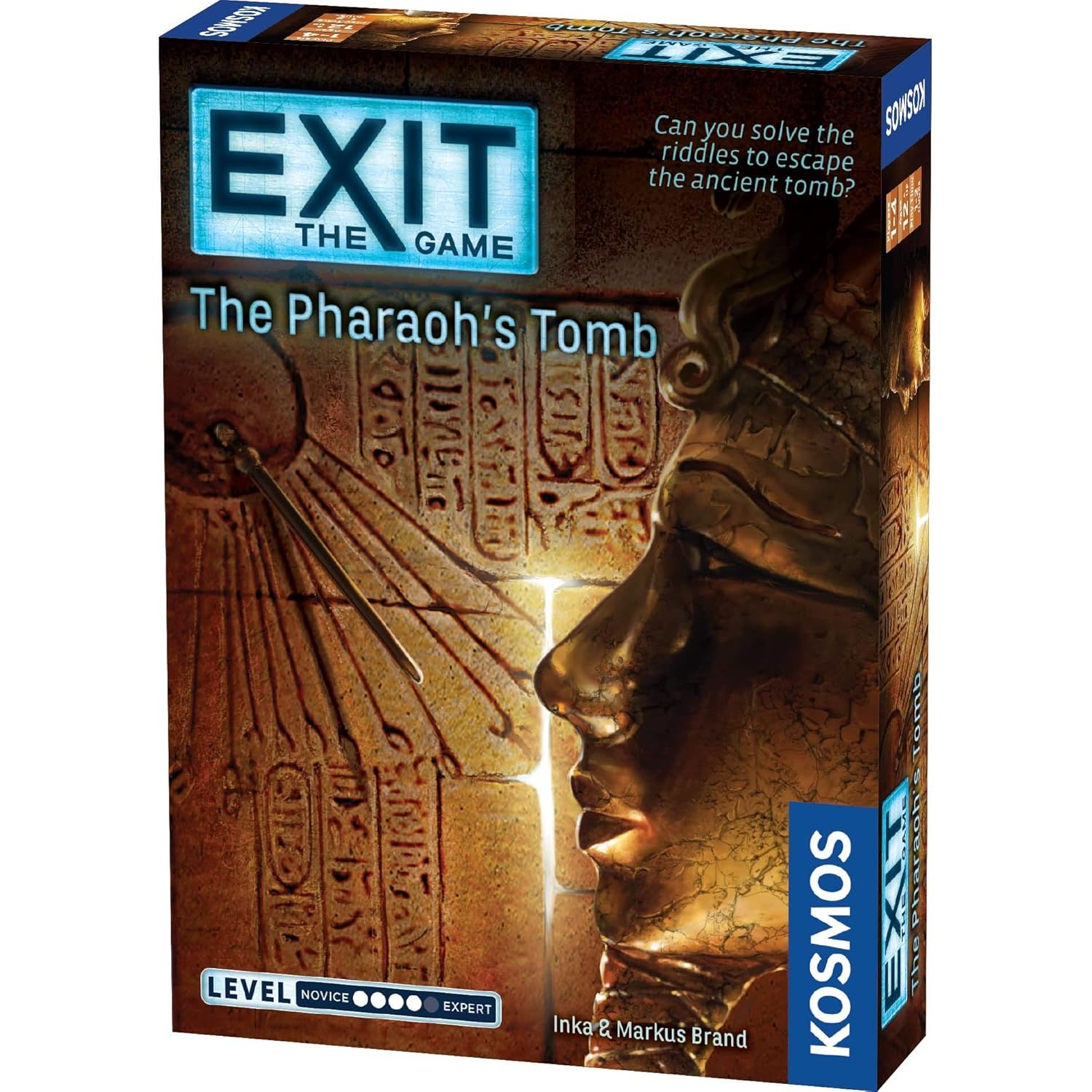 Buy EXIT,Thames & Kosmos EXIT: The Pharaoh's Tomb – Escape Room Game, Level 4/5, Ages 12+, 1–4 Players (692698) - Gadcet UK | UK | London | Scotland | Wales| Near Me | Cheap | Pay In 3 | Toys & Games