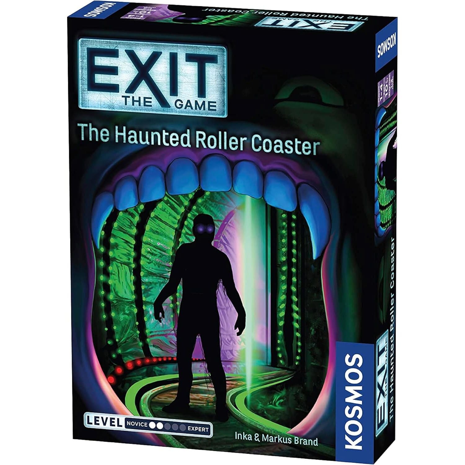 Buy EXIT,Thames & Kosmos EXIT: The Haunted Roller Coaster – Escape Room Game, Level 2/5, Ages 10+, 1–4 Players (697907) - Gadcet UK | UK | London | Scotland | Wales| Near Me | Cheap | Pay In 3 | Toys & Games