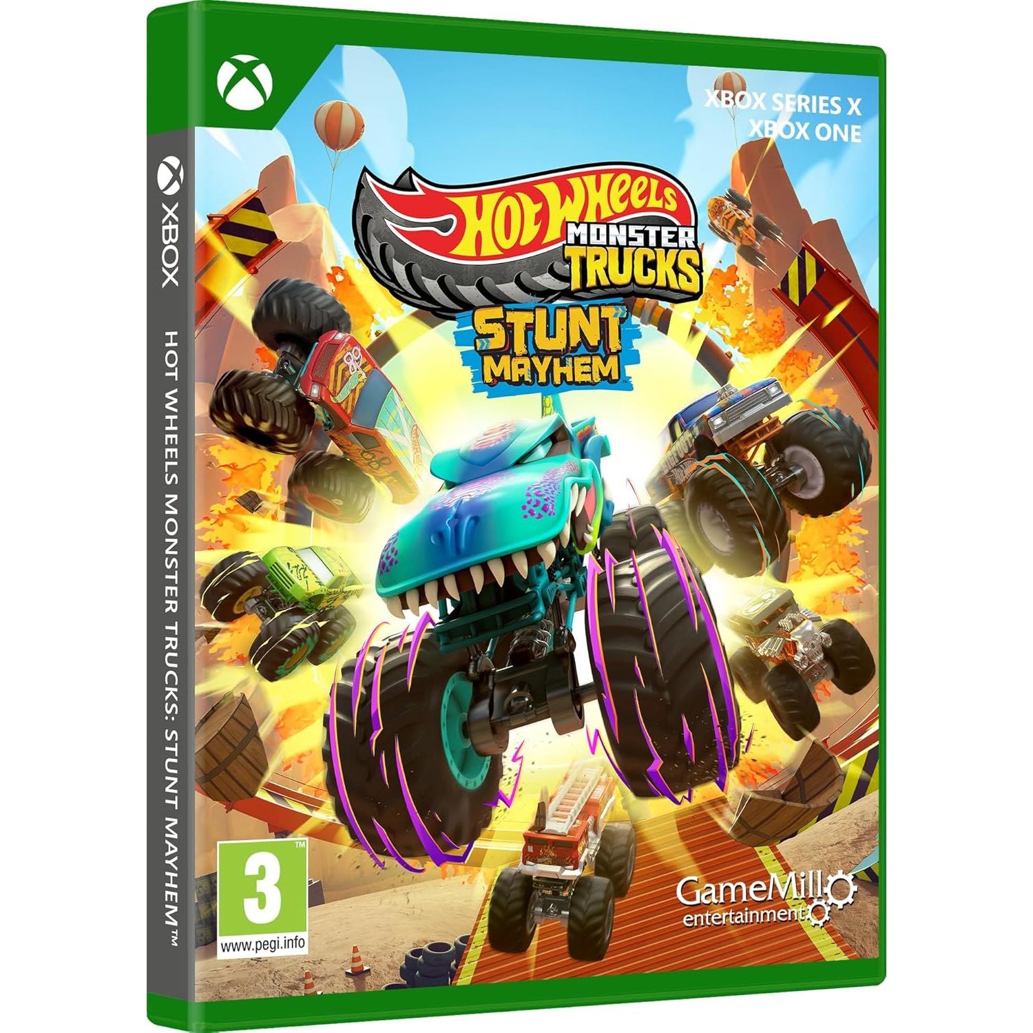 Buy Xbox,Hot Wheels Monster Trucks: Stunt Mayhem (Xbox Series X) - Gadcet UK | UK | London | Scotland | Wales| Near Me | Cheap | Pay In 3 | Video Game Software