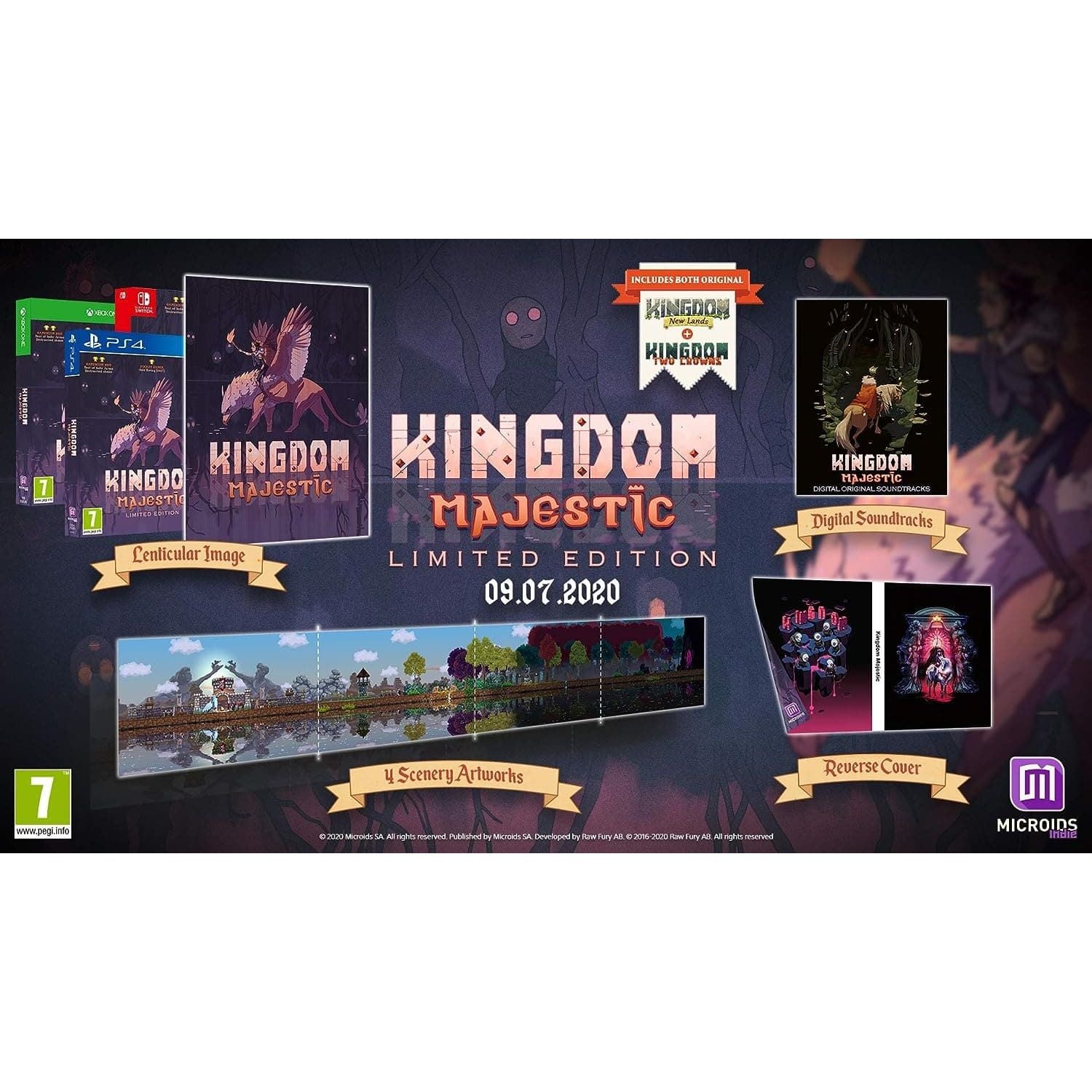 Buy Nintendo,Kingdom Majestic: Limited Edition -Nintendo Switch - Gadcet UK | UK | London | Scotland | Wales| Ireland | Near Me | Cheap | Pay In 3 | Games