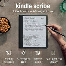 Kindle Scribe (2022) – 16GB eReader & Digital Notebook with 10.2" 300ppi Paperwhite Display & Basic Pen, Note-Taking & Summarisation Features