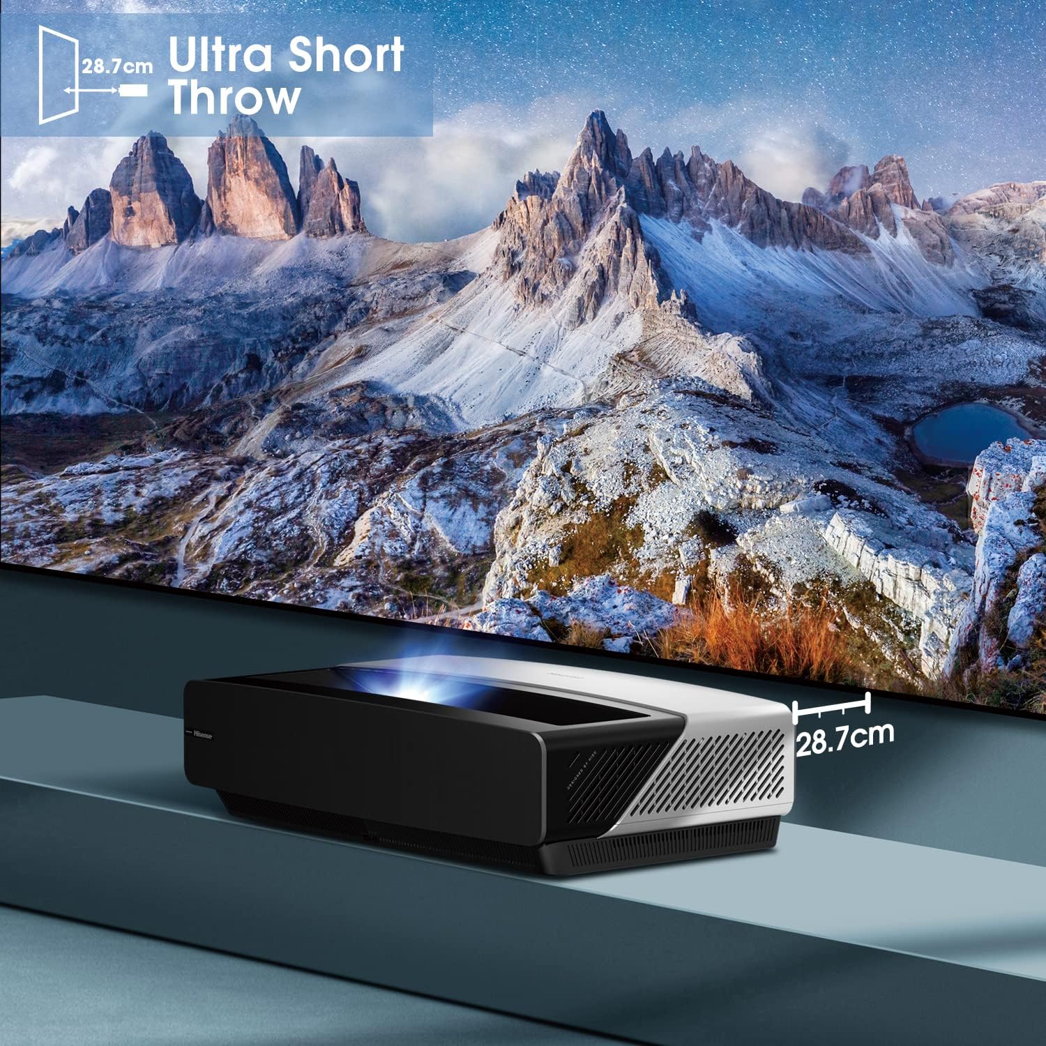 Buy HISENSE,Hisense 100L5FTUK‑B12 100" 4K UHD Laser TV with Circular Fresnel Screen, HDR, Smart TV, Triple Tuner & Alexa Built‑in - Gadcet UK | UK | London | Scotland | Wales| Near Me | Cheap | Pay In 3 | Laser TV