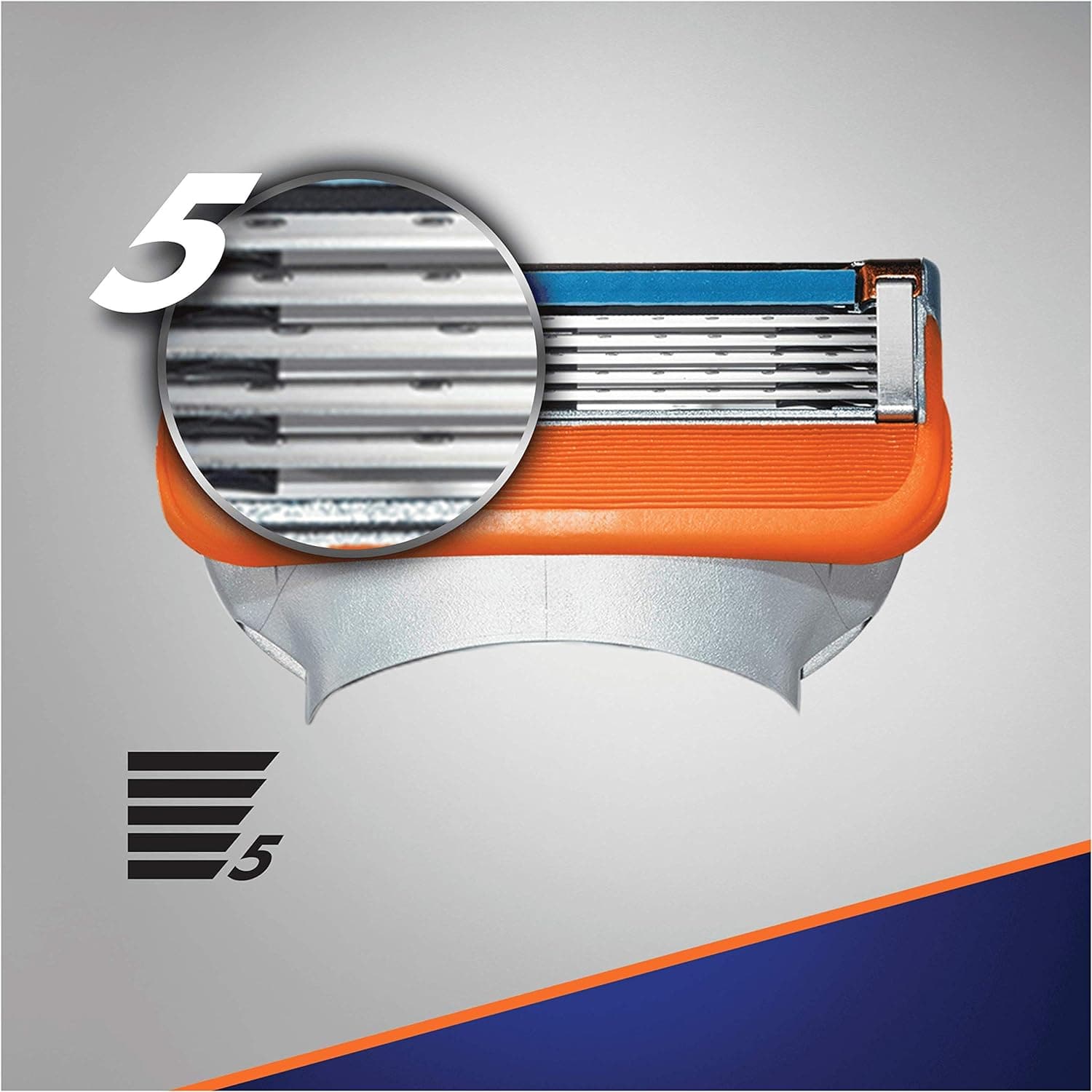 Buy Gillette,Gillette Fusion Men's Razor Blades - 4 Refill Cartridges, Enhanced Packaging - Gadcet UK | UK | London | Scotland | Wales| Near Me | Cheap | Pay In 3 | Shaving & Hair Removal
