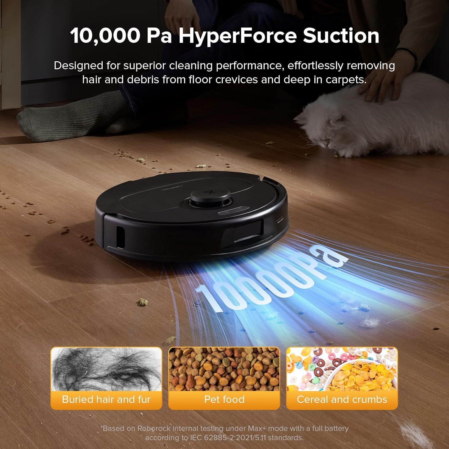Buy Roborock,Roborock Qrevo Series Robot Vacuum & Mop – 10,000Pa Suction, Dual Anti-Tangle Brushes, Smart Dock, Black (QV35S) - Gadcet UK | UK | London | Scotland | Wales| Near Me | Cheap | Pay In 3 | Floor Cleaners
