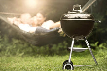 Buy Weber,Weber Original Kettle Charcoal Grill Barbecue, 57cm E-5710 BBQ Grill with Lid Cover, Thermometer, Stand & Wheels Freestanding Outdoor Oven & Cooker with Porcelain-Enamelled Bowl - Black - Gadcet UK | UK | London | Scotland | Wales| Near Me | Cheap | Pay In 3 | Outdoor Grills