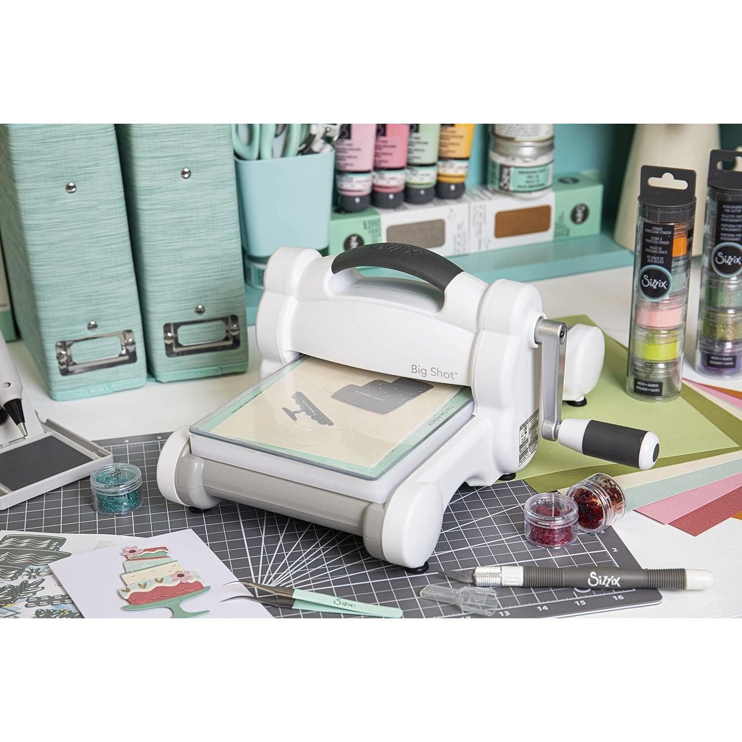 Buy Sizzix,Sizzix Big Shot Die Cutting and Embossing Arts and Craft Machine for Card Making, Scrapbooking and Journaling - Gadcet UK | UK | London | Scotland | Wales| Ireland | Near Me | Cheap | Pay In 3 | Arts & Entertainment