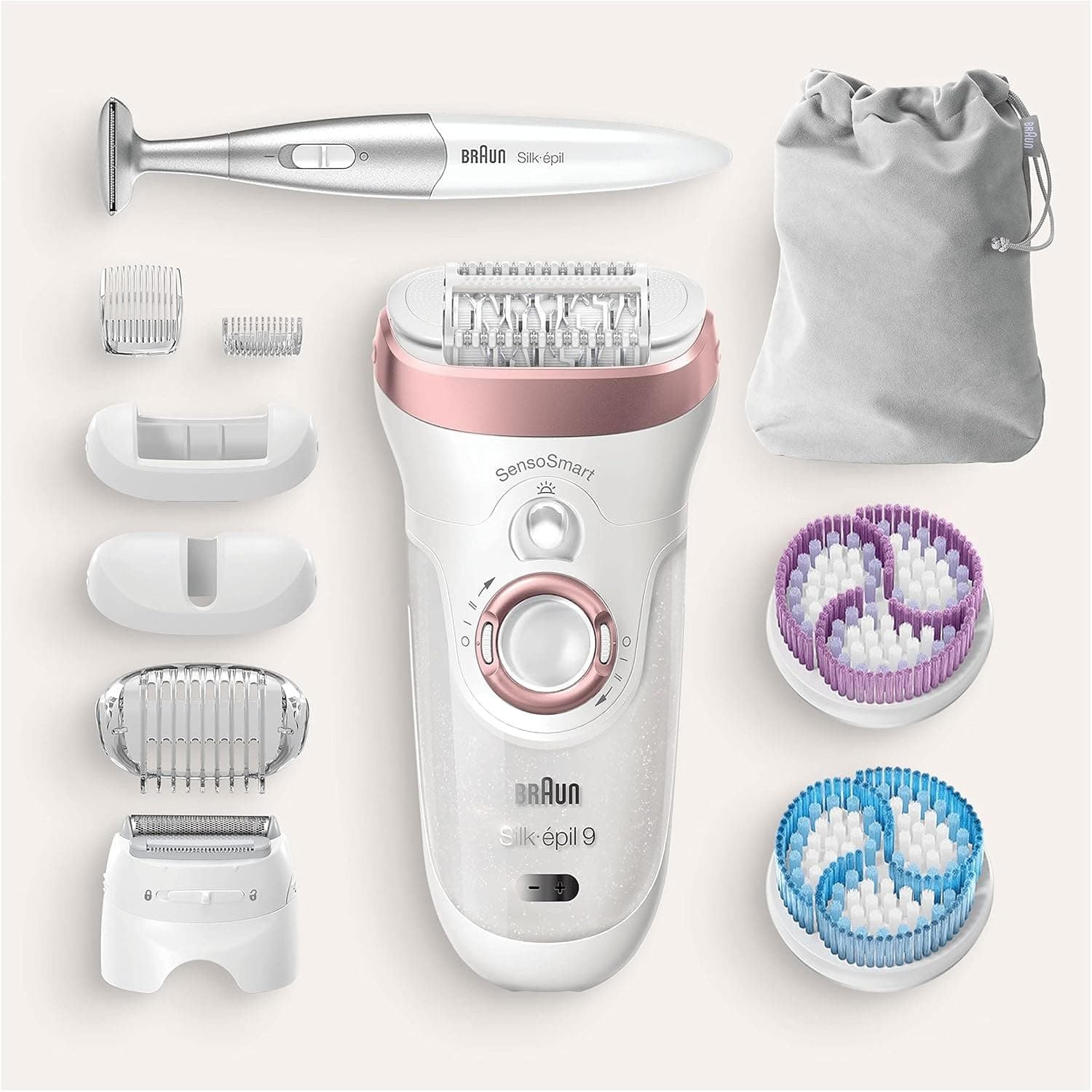 Braun Silk-epil 9 9/980 SensoSmart Wet/Dry Cordless Epilator - 5