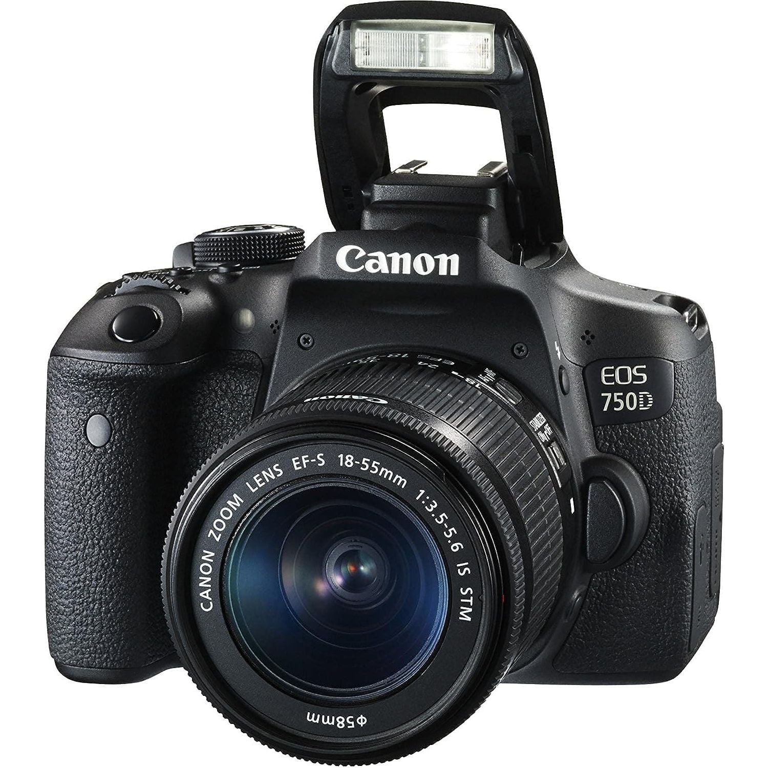 Buy Canon,Canon EOS 750D Digital SLR Body Only Camera with EF-S 18-55 mm f/3.5-5.6 IS STM Lens (24.2 MP, CMOS Sensor) 3-Inch LCD Screen - Gadcet.com | UK | London | Scotland | Wales| Ireland | Near Me | Cheap | Pay In 3 | Cameras