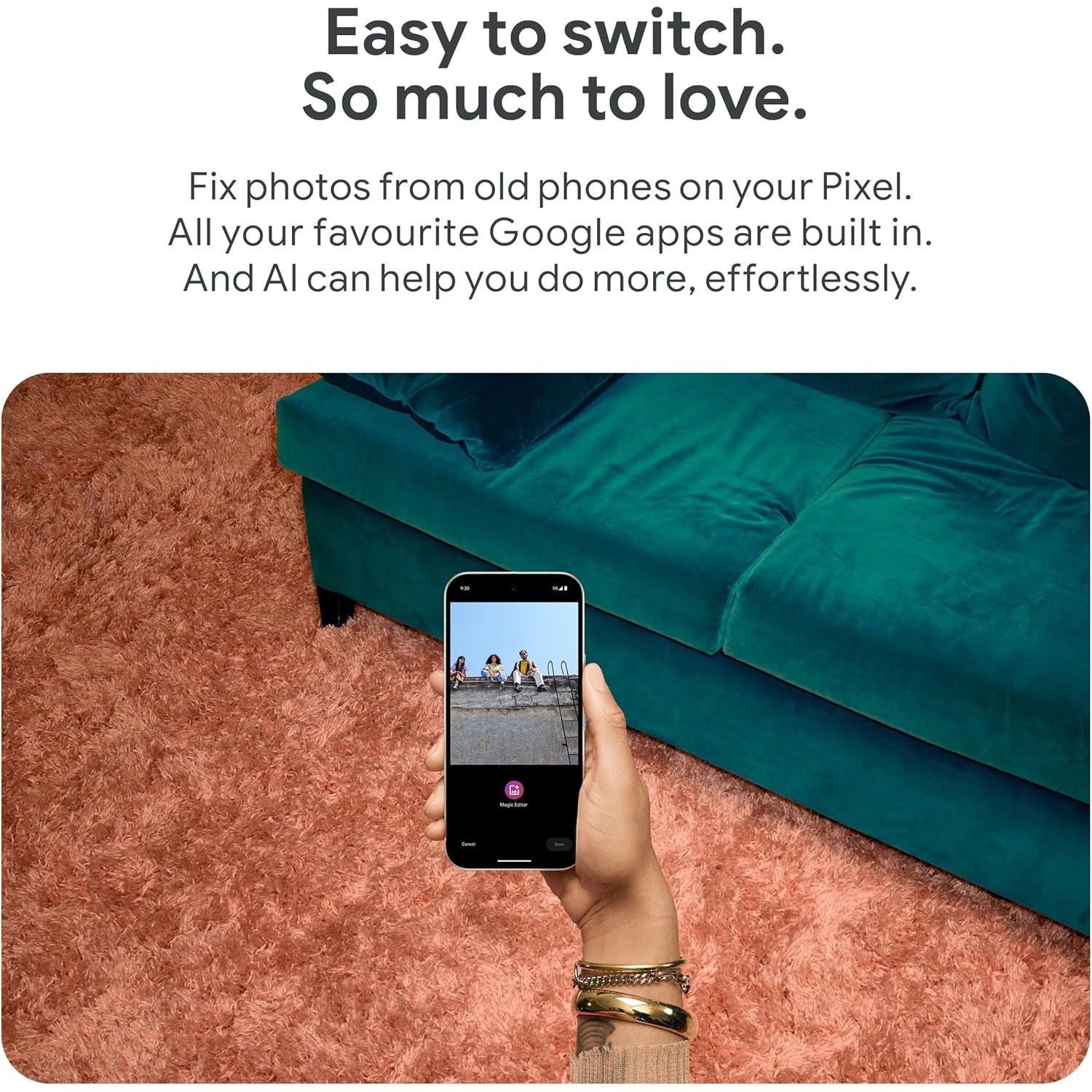 Buy Google,Google Pixel 9 5G 128GB AI Smartphone Porcelain SIM-Free Unlocked - Gadcet UK | UK | London | Scotland | Wales| Near Me | Cheap | Pay In 3 | Unlocked Mobile Phone