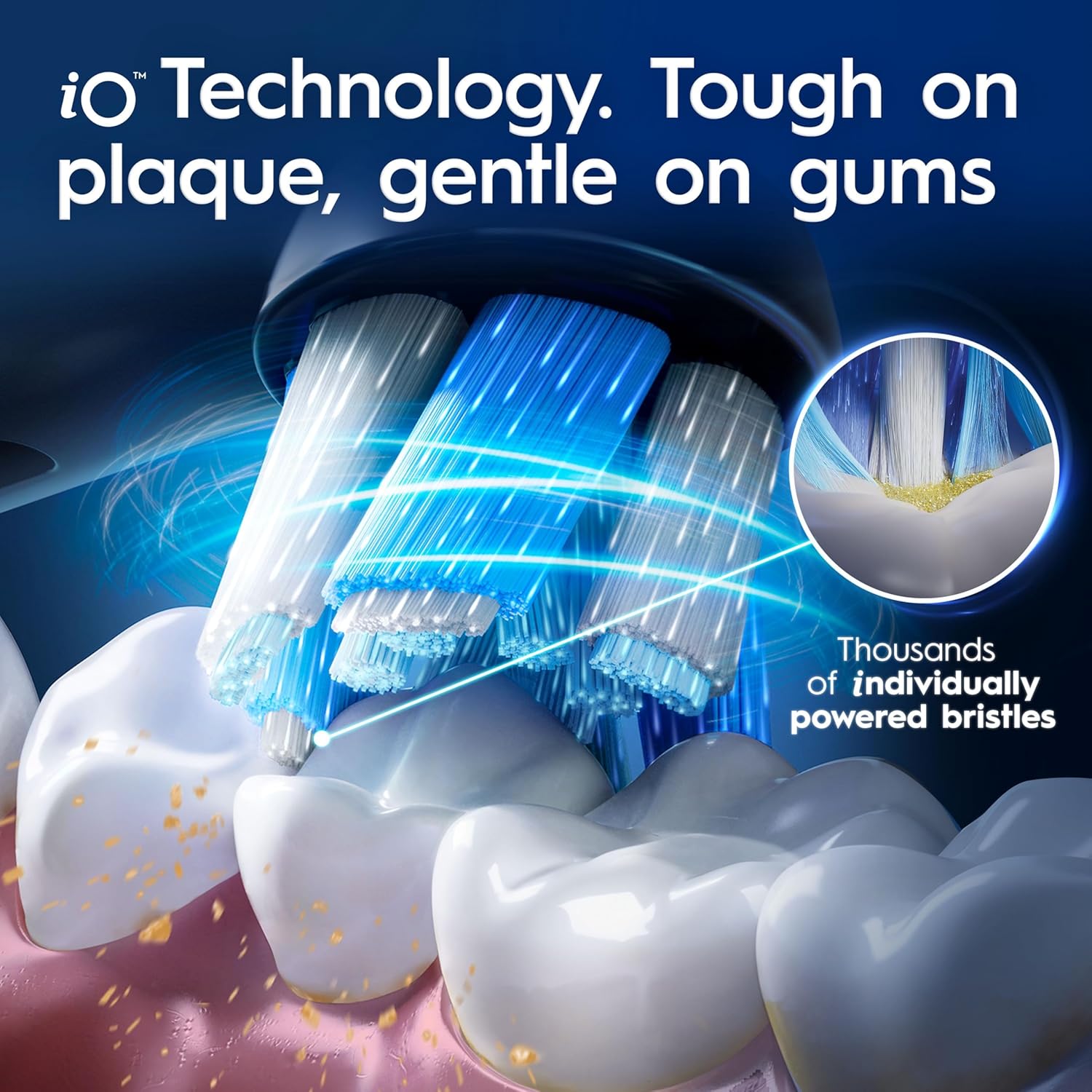 Buy Oral-B,Oral-B iO9 Electric Toothbrush – 7 Modes, App Connected, 1 Brush Head, Travel Case, 2-Pin UK Plug, Black - Gadcet UK | UK | London | Scotland | Wales| Near Me | Cheap | Pay In 3 | Electric Toothbrushes