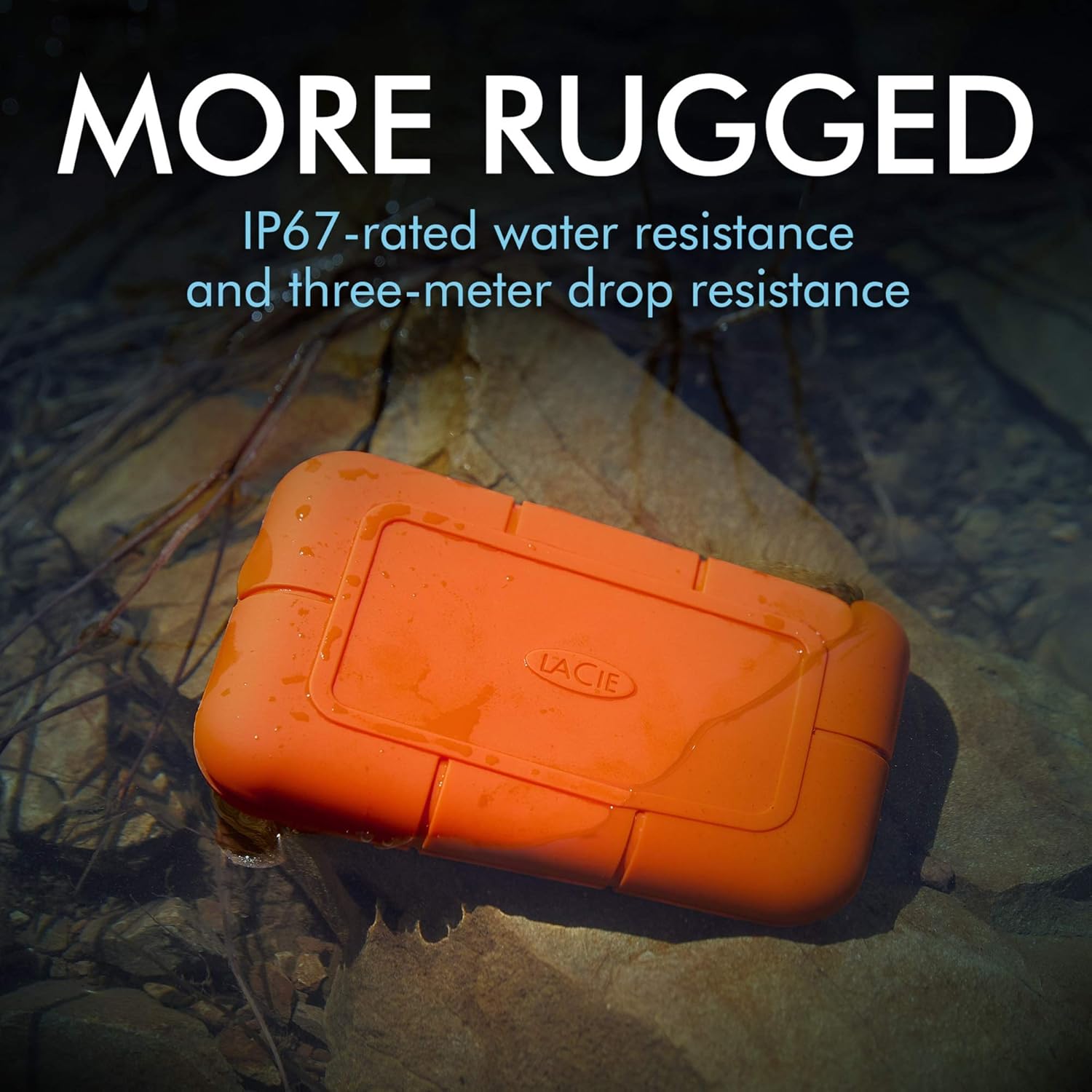 Buy LaCie,LaCie Rugged SSD 1TB – USB-C, Thunderbolt 3, Water & 3m Drop Resistant, External SSD for Mac & PC (STHR1000800) - Gadcet UK | UK | London | Scotland | Wales| Near Me | Cheap | Pay In 3 | External Hard drives