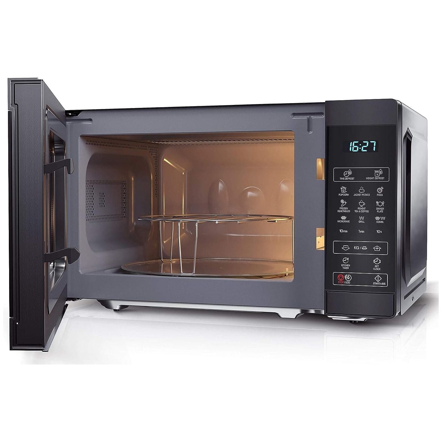 Buy SHARP,SHARP YC-MG02U-B Compact 20 Litre 800W Digital Microwave with 1000W Grill- Black - Gadcet UK | UK | London | Scotland | Wales| Ireland | Near Me | Cheap | Pay In 3 | Electronics