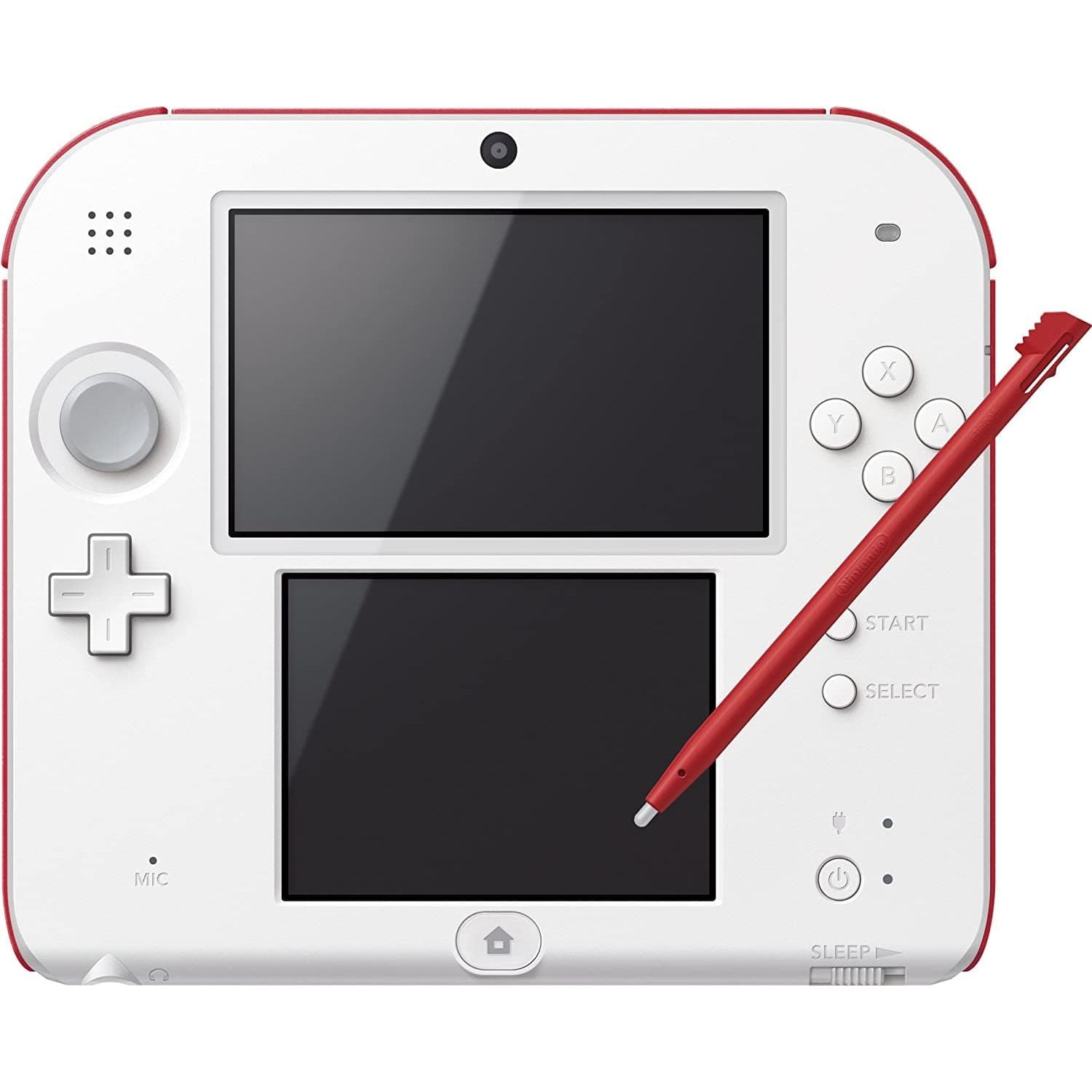 Nintendo,Nintendo Handheld Console 2DS - White and Red - Gadcet.com