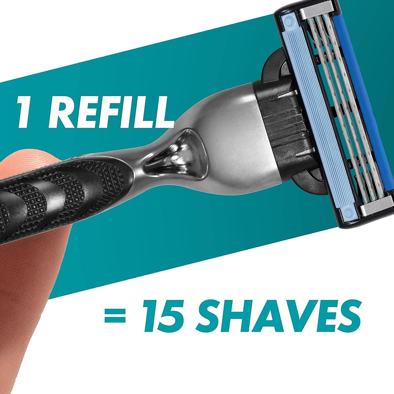 Buy Gillette,Gillette Mach3 Razor Blades Men, Pack of 12 Razor Blade Refills, Stronger Than Steel Blades, Enhanced Lubrastrip, XXL, Packaging May Vary - Gadcet UK | UK | London | Scotland | Wales| Near Me | Cheap | Pay In 3 | Shaving & Grooming