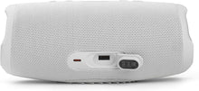 JBL Charge 5 Portable Bluetooth Speaker – Deep Bass, 20H Playtime, IP67 Waterproof, Powerbank, White