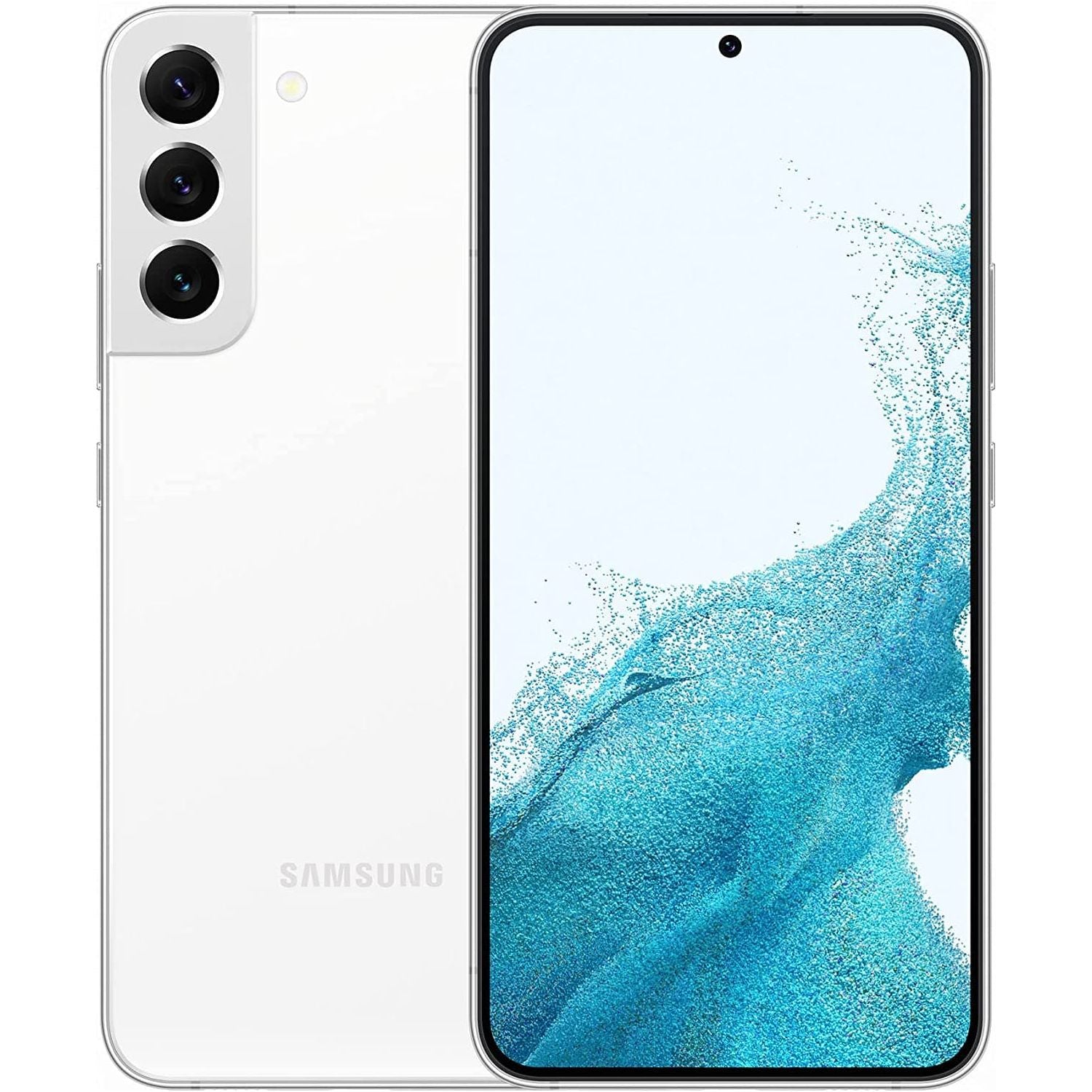 Samsung,Samsung Galaxy S22+ 5G 128GB Storage, 8GB RAM, Dual SIM Phantom White - Unlocked - Gadcet.com