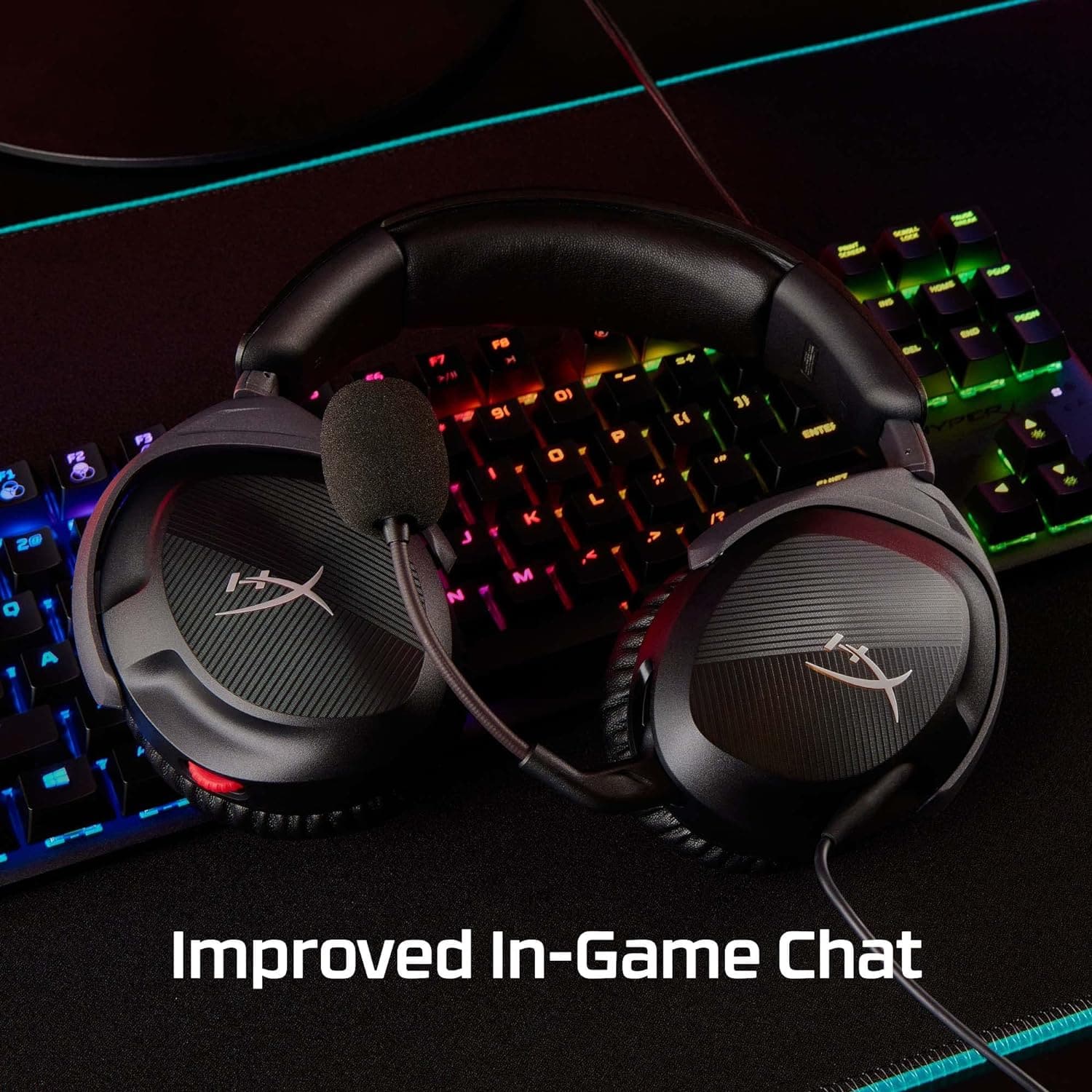 Buy HyperX,HYPERX 519T1AA Cloud Stinger 2 Lightweight Over-Ear Headset with Mic, Swivel-to-Mute, 50mm Drivers, PC Compatible - Black - Gadcet UK | UK | London | Scotland | Wales| Near Me | Cheap | Pay In 3 | Headphones & Headsets
