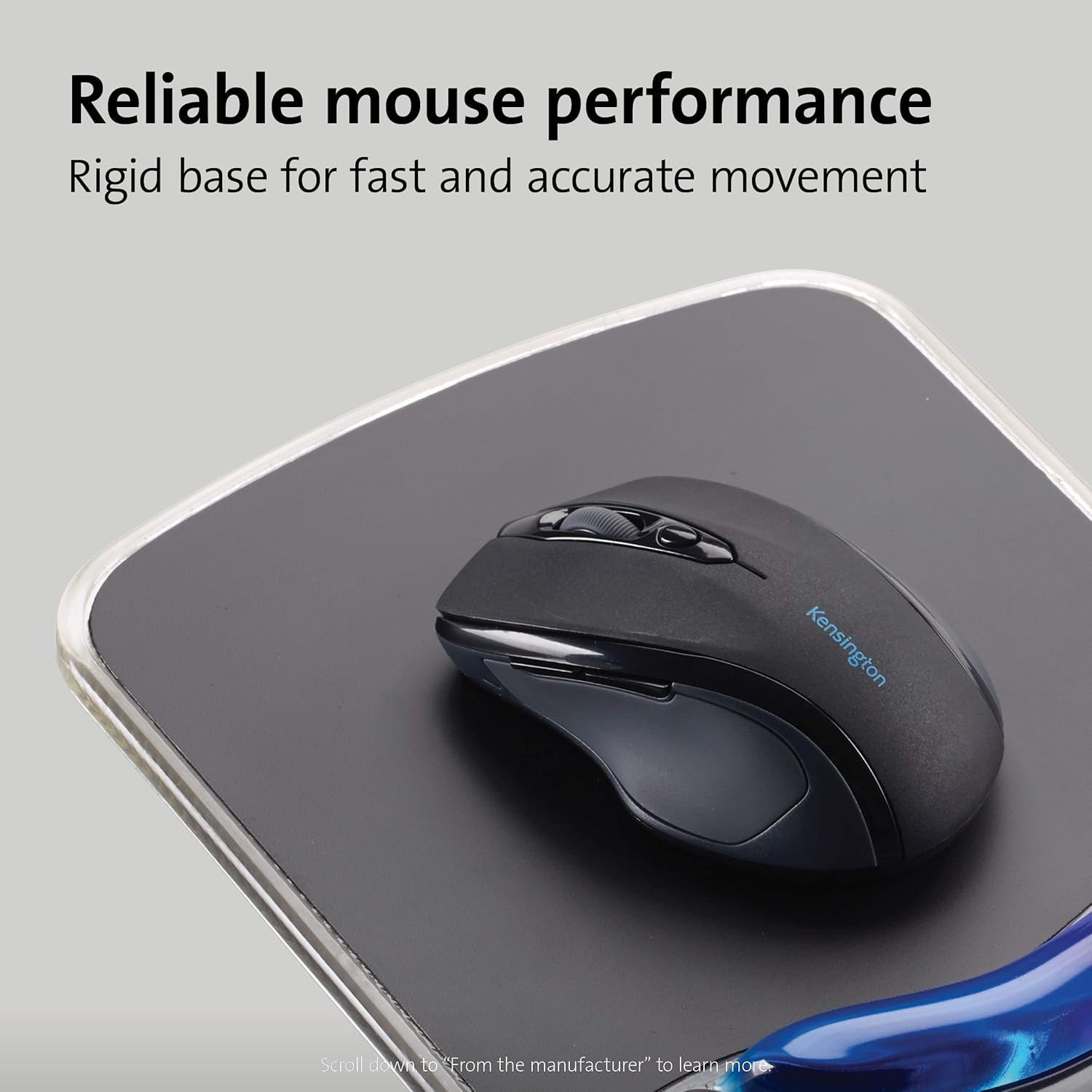 Buy Kensington,Kensington Ergonomic Mouse Mat with Gel Wrist Rest - Anti-Slip, Blue (62401) - Gadcet UK | UK | London | Scotland | Wales| Near Me | Cheap | Pay In 3 | Mouse Pads