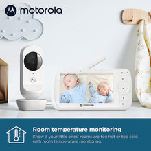 Buy Motorola,Motorola Nursery VM35-2 / Ease 35 Twin Baby Monitor with 2 Cameras 5.0 Inch Video Baby Monitor Display Split Screen Display Night Vision TwoWay Communication Lullabies Zoom Room Temperature, White - Gadcet.com | UK | London | Scotland | Wales| Ireland | Near Me | Cheap | Pay In 3 | Monitors