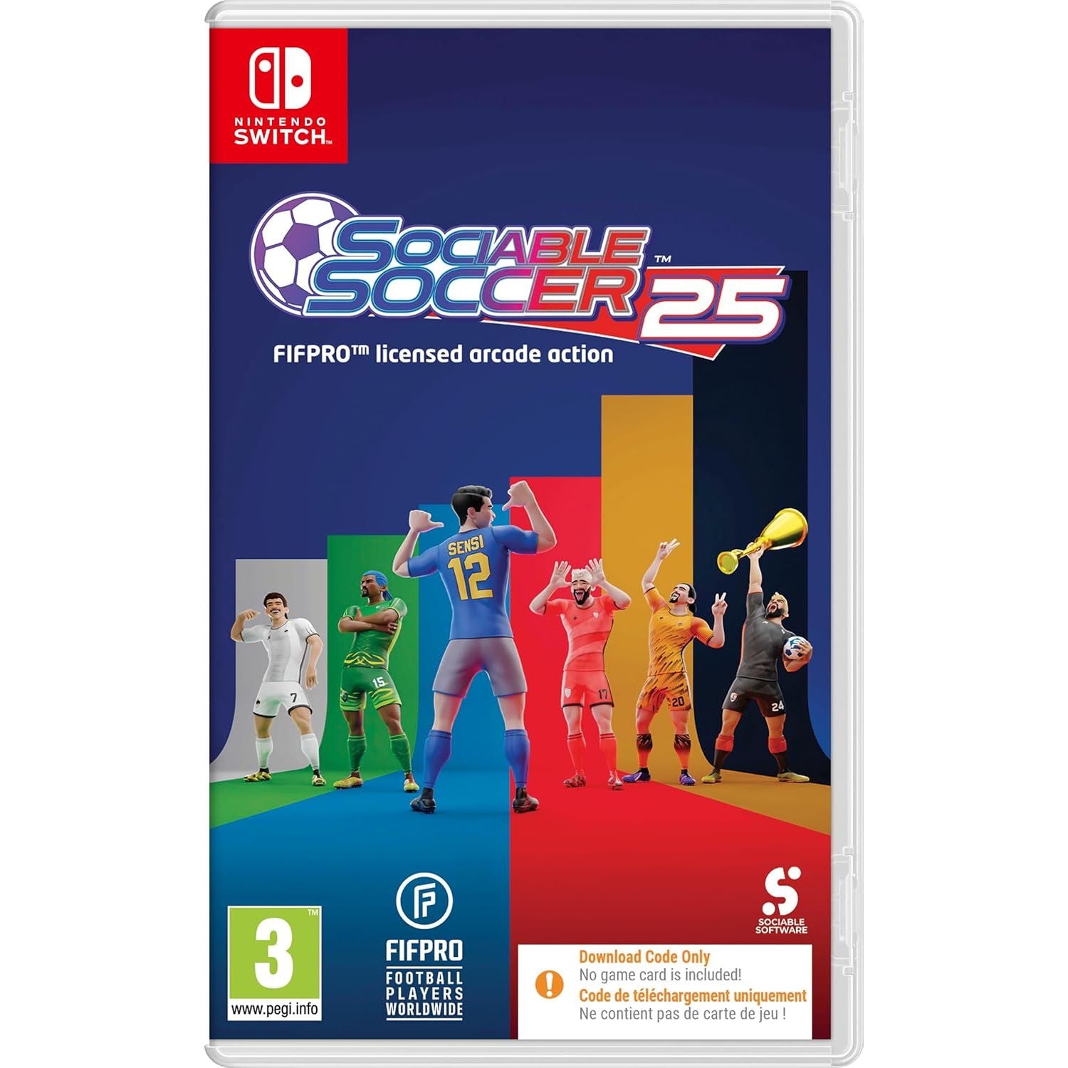 Buy Nintendo,Sociable Soccer 25 (Nintendo Switch) (Download Code in Box) - Gadcet UK | UK | London | Scotland | Wales| Near Me | Cheap | Pay In 3 | Video Game Software