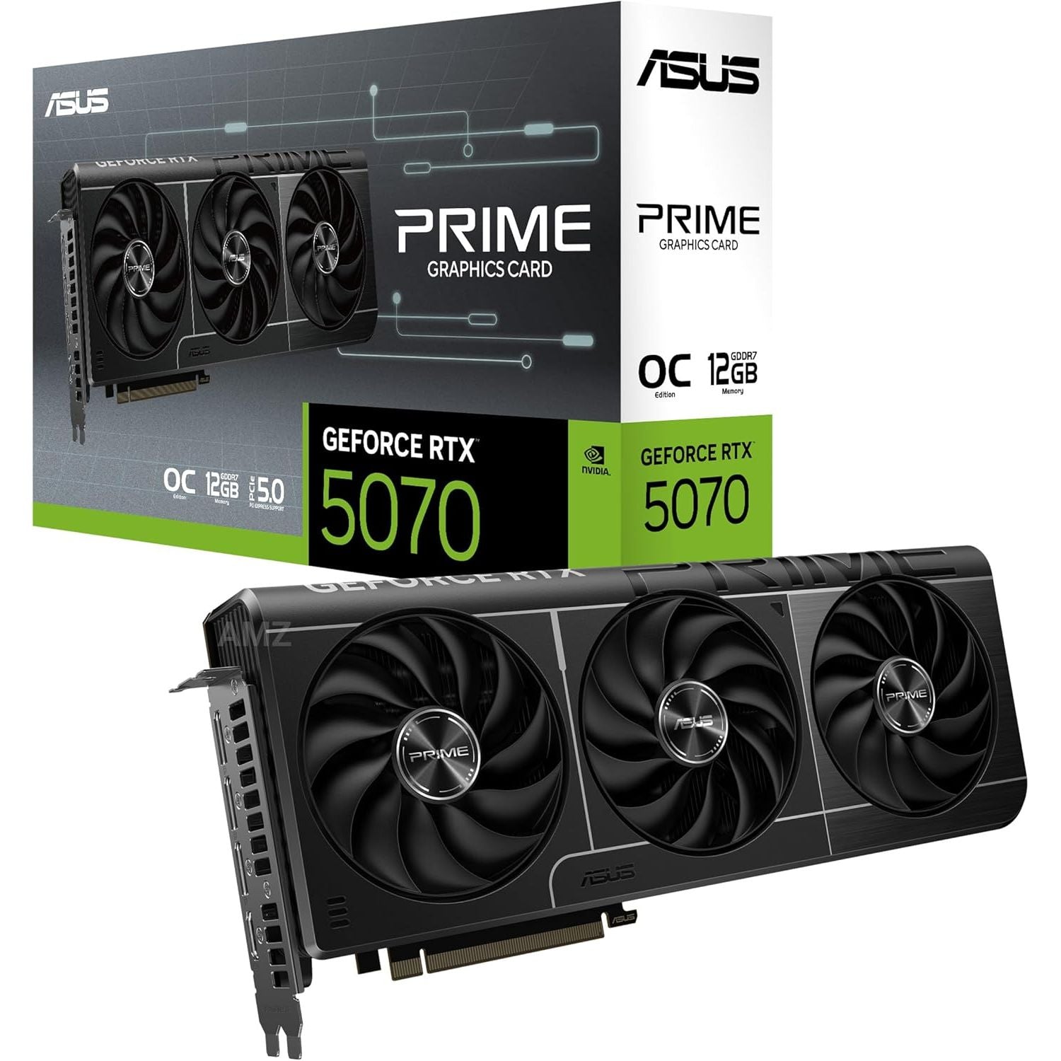 Buy ASUS,ASUS Prime GeForce RTX 5070 OC 12GB GDDR7 Gaming Graphics Card – PCIe 5.0, 2587MHz Boost, HDMI 2.1b, DP 2.1b - Gadcet UK | UK | London | Scotland | Wales| Near Me | Cheap | Pay In 3 | Video Cards & Adapters