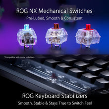 Buy ASUS,ASUS ROG Azoth 75% Wireless DIY Custom Gaming Keyboard, OLED display, Gasket-Mount, Three-Layer Dampening, Hot-Swappable ROG NX Red Switches & Keyboard Stabilizers, PBT Keycaps, RGB-Black, - Gadcet.com | UK | London | Scotland | Wales| Ireland | Near Me | Cheap | Pay In 3 | Keyboards